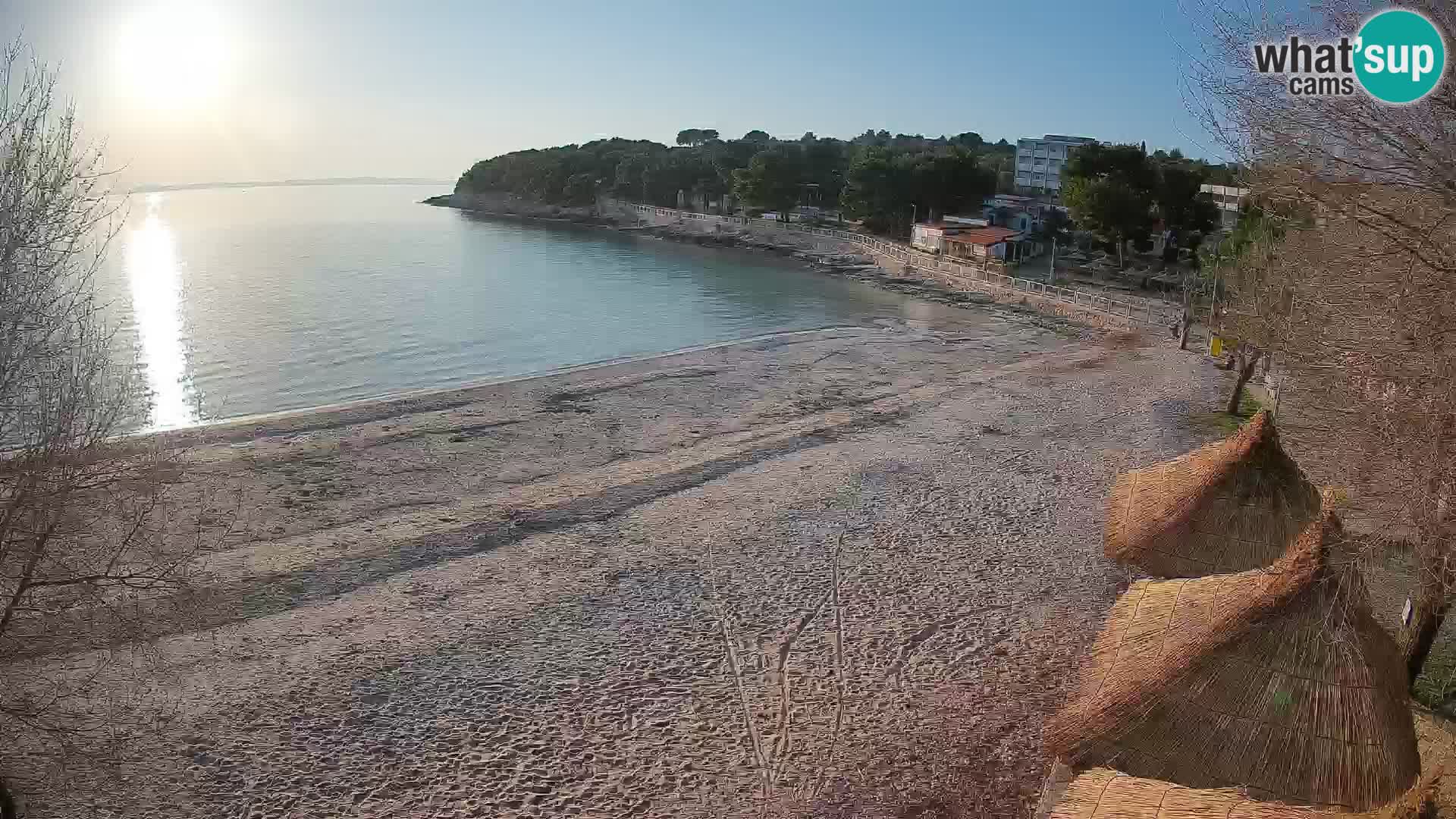 Strand Slanica Murter – webcam