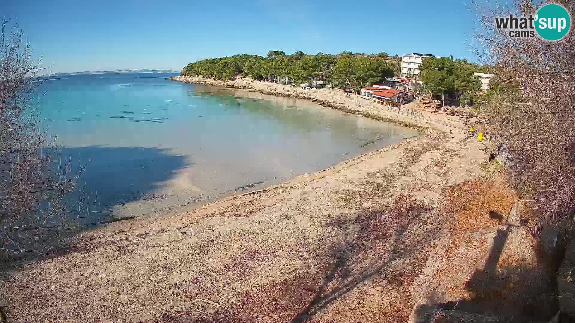 Plaža Slanica Murter – kamera v živo