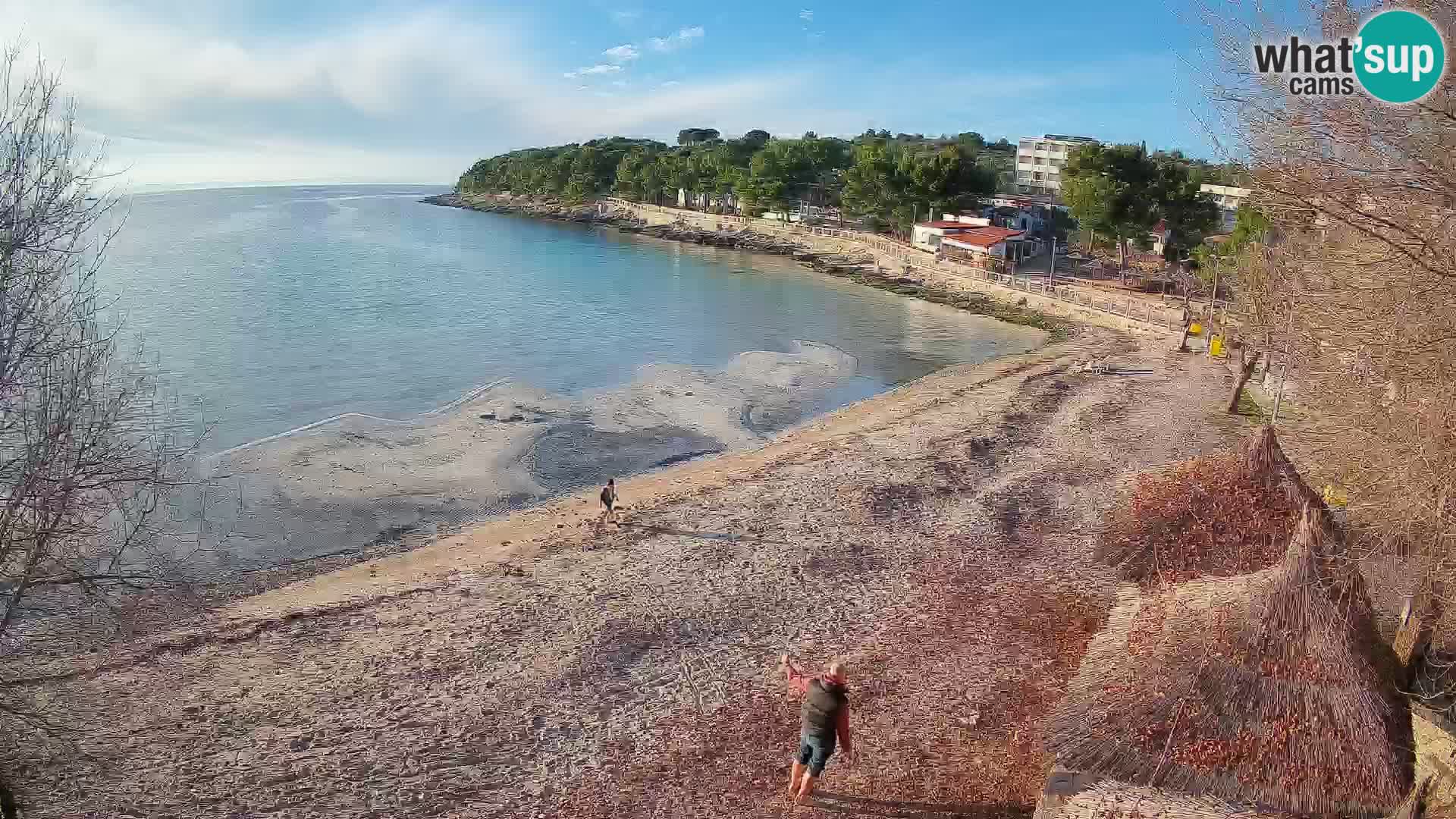 Plaža Slanica Murter – web kamera