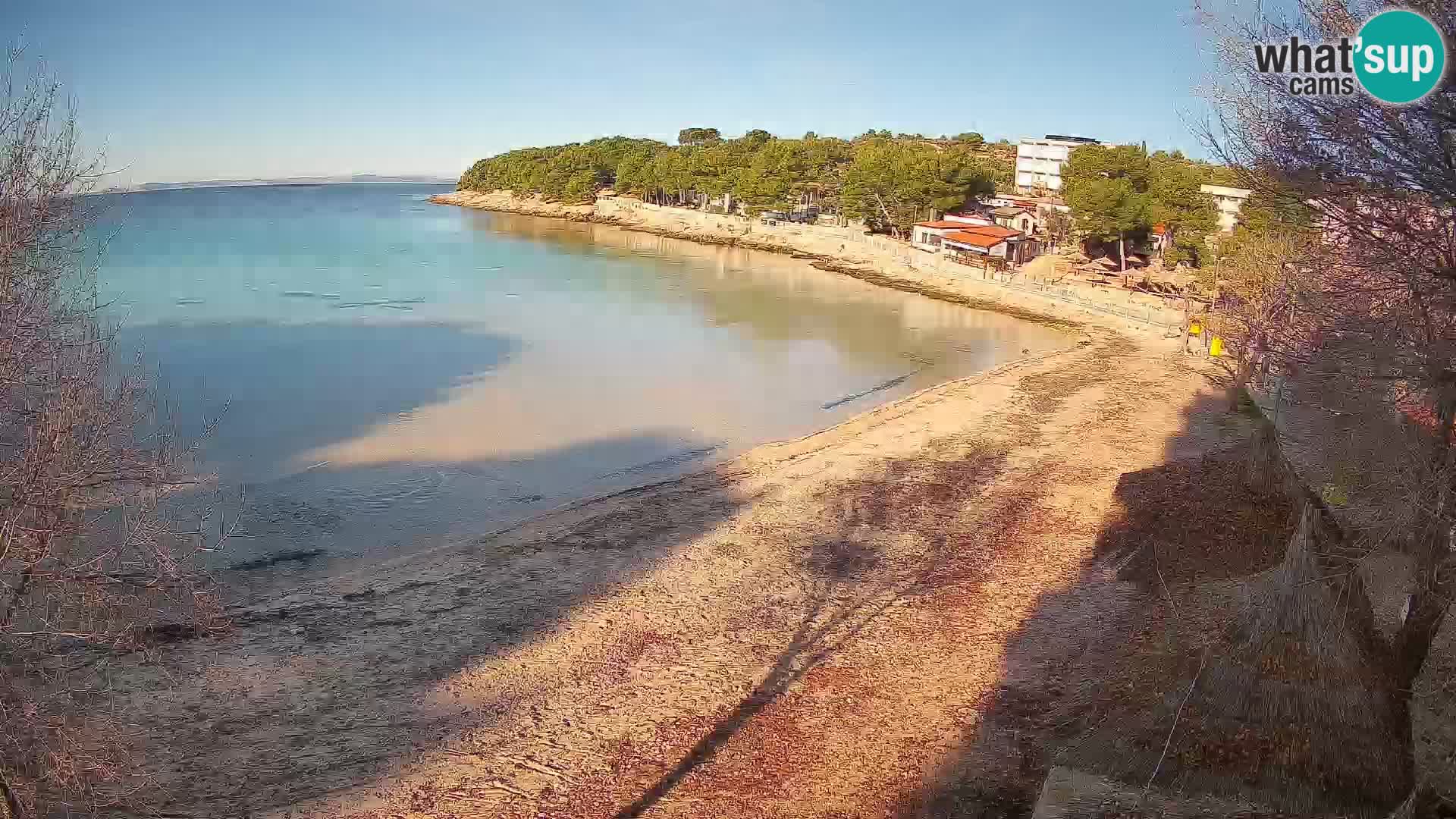 Plaža Slanica Murter – kamera v živo