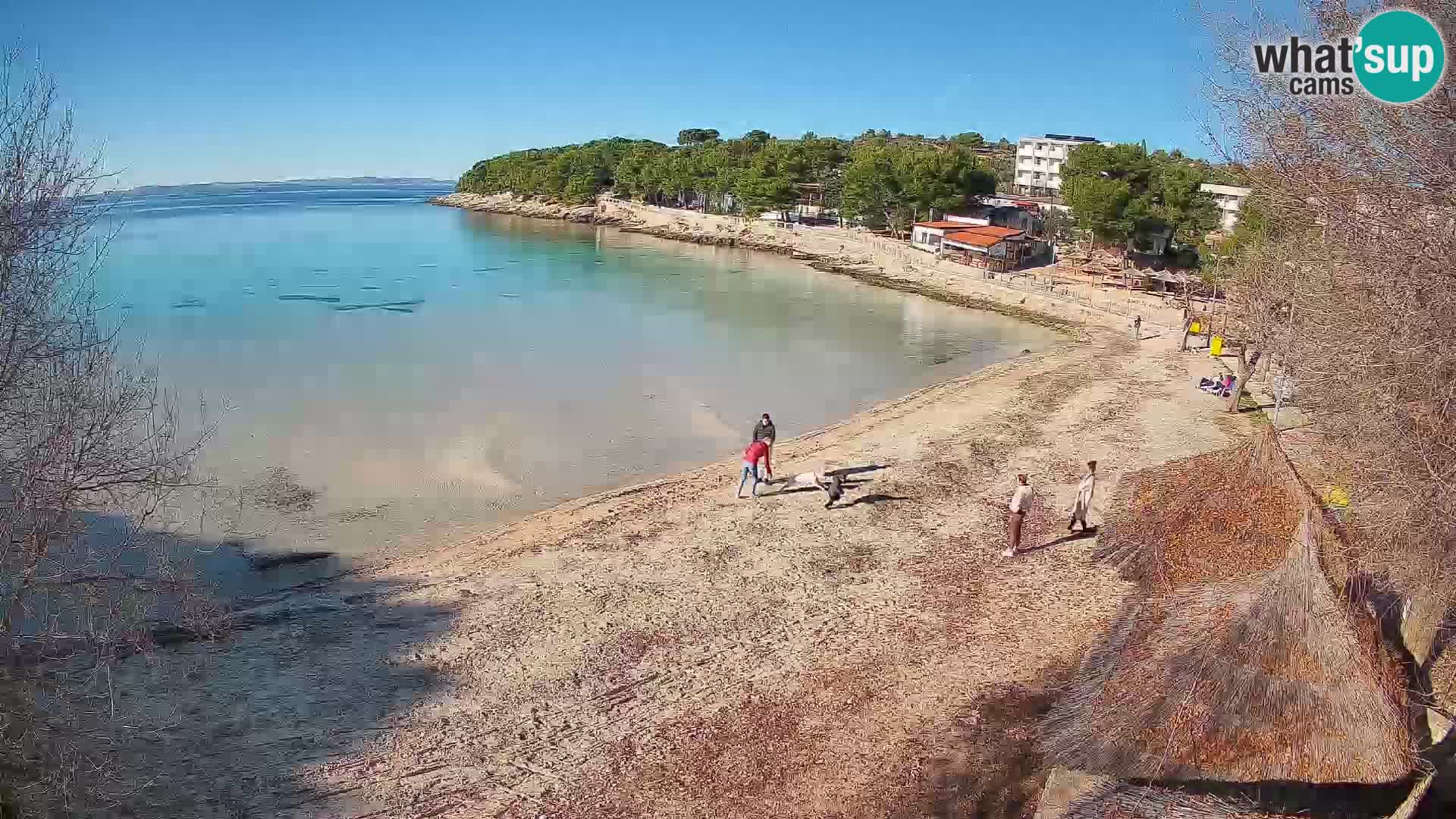 Strand Slanica Murter – webcam
