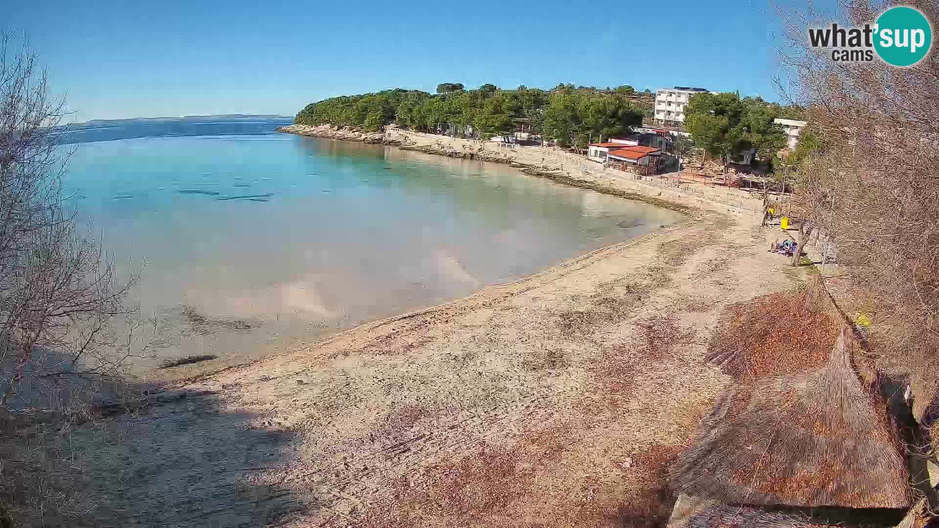 Plaža Slanica Murter – web kamera
