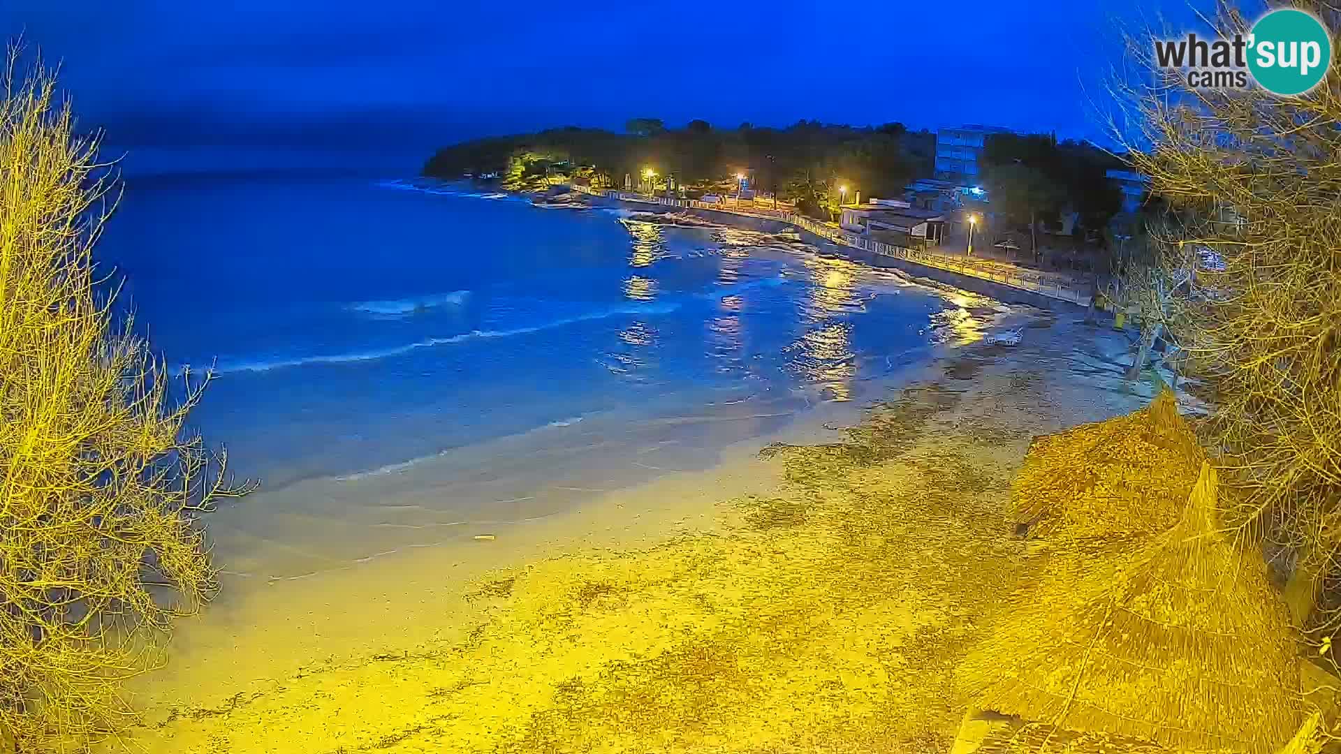 Plaža Slanica Murter – web kamera