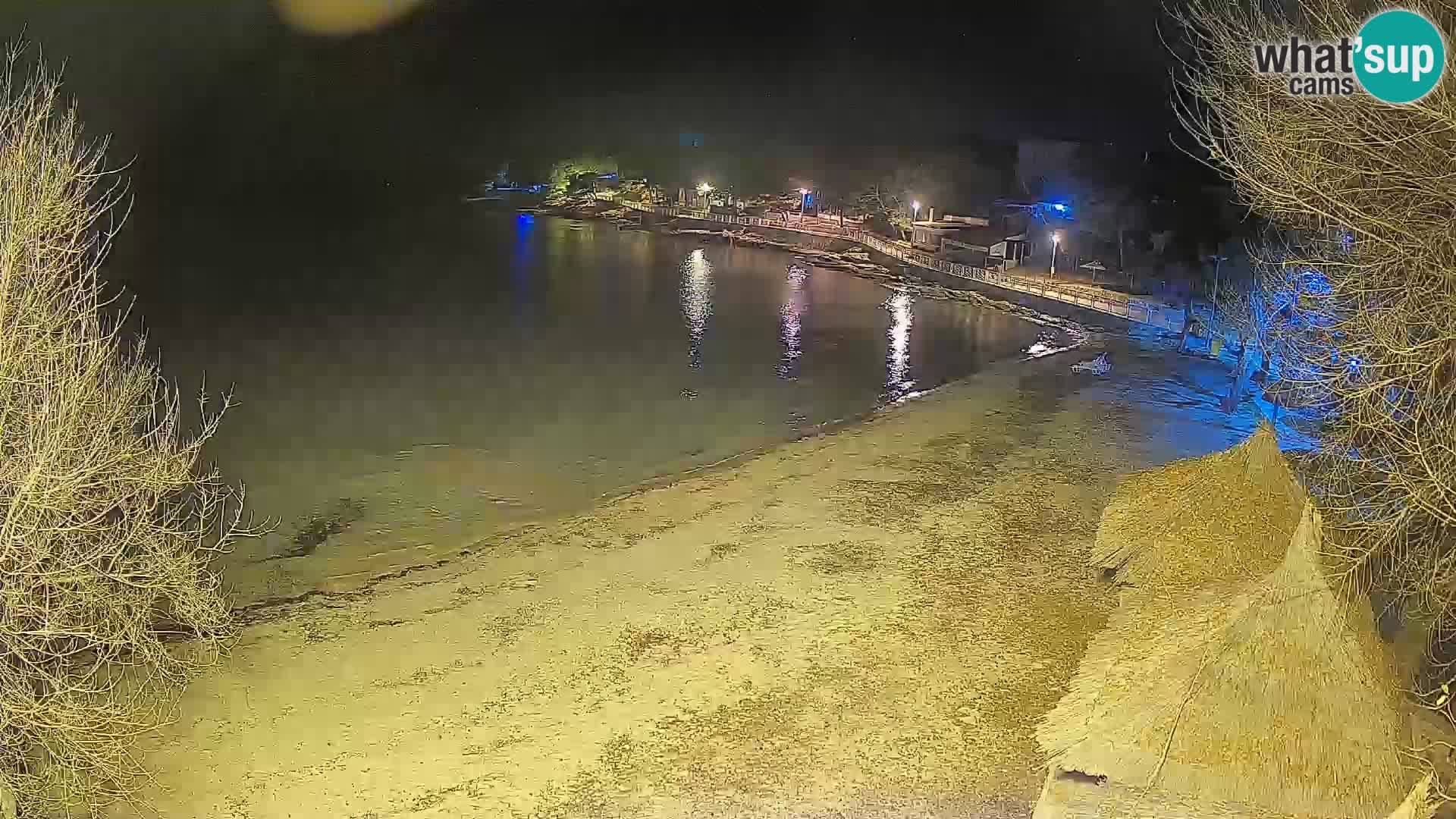 Strand Slanica Murter – webcam