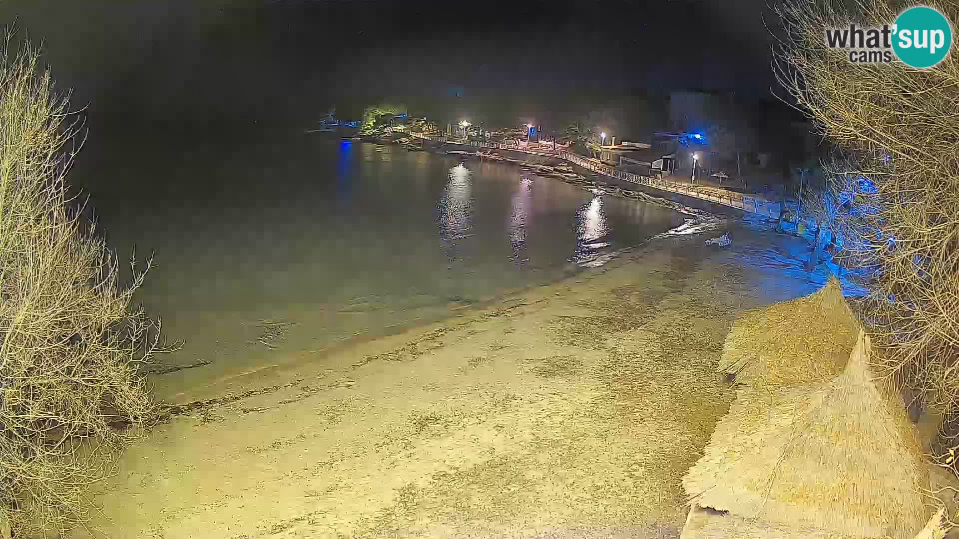 Strand Slanica Murter – webcam