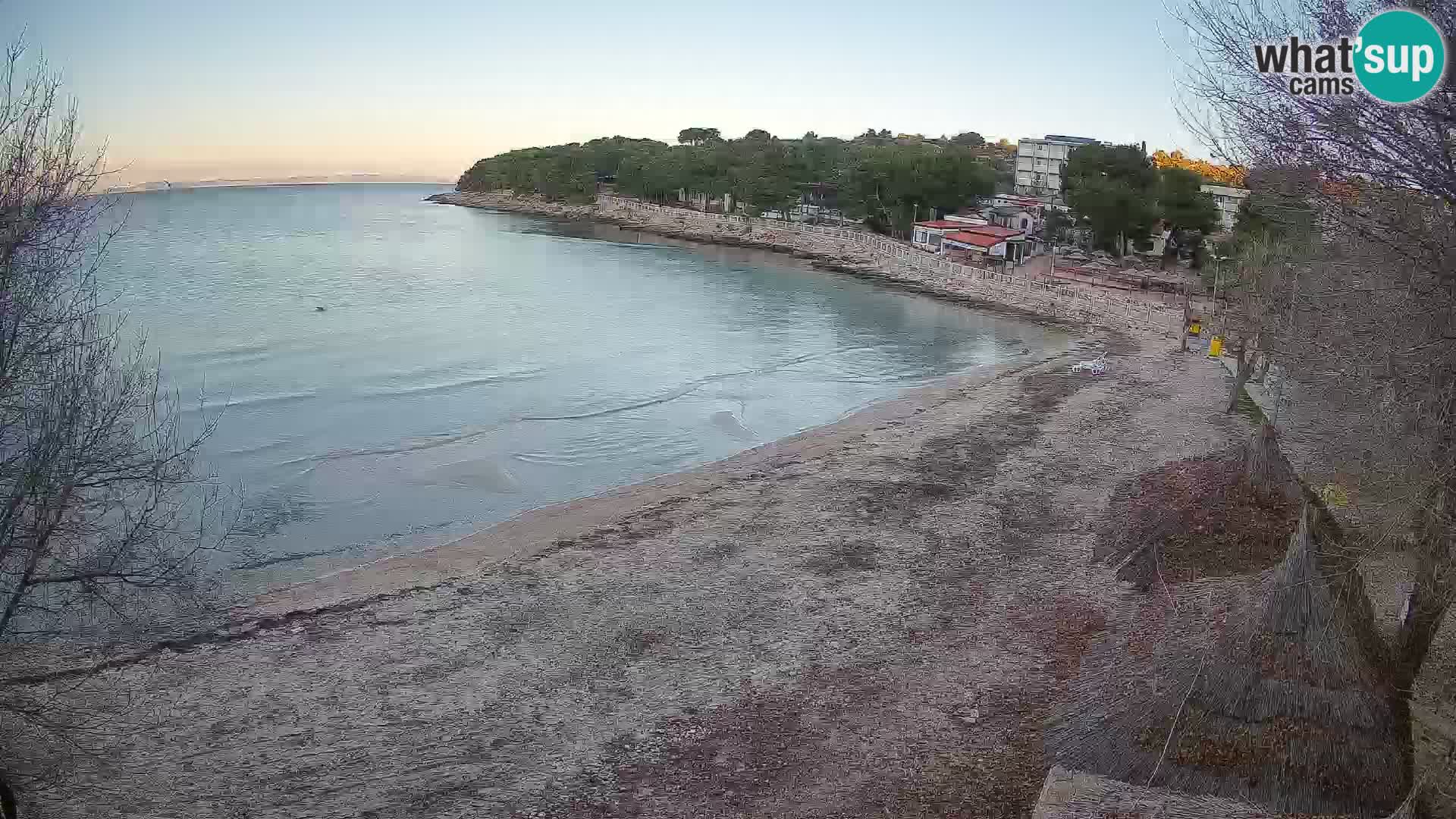 Strand Slanica Murter – webcam