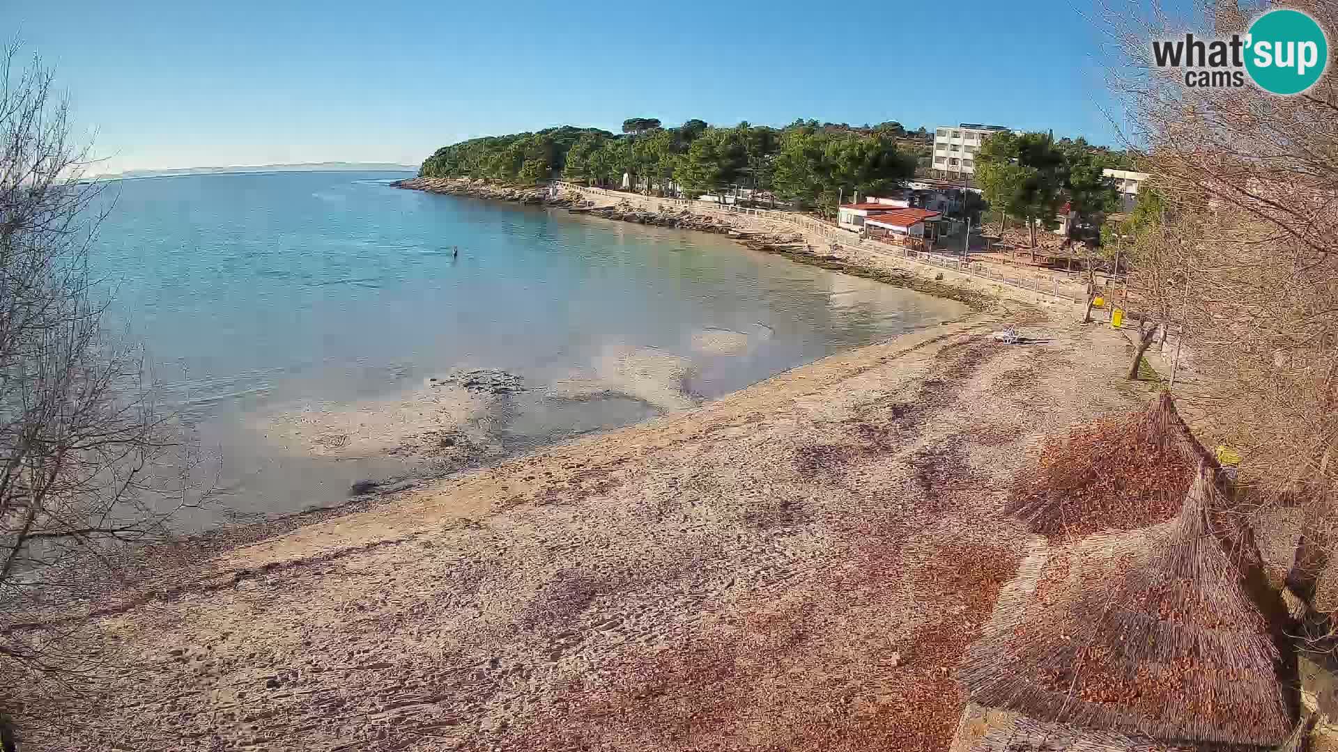 Plaža Slanica Murter – kamera v živo