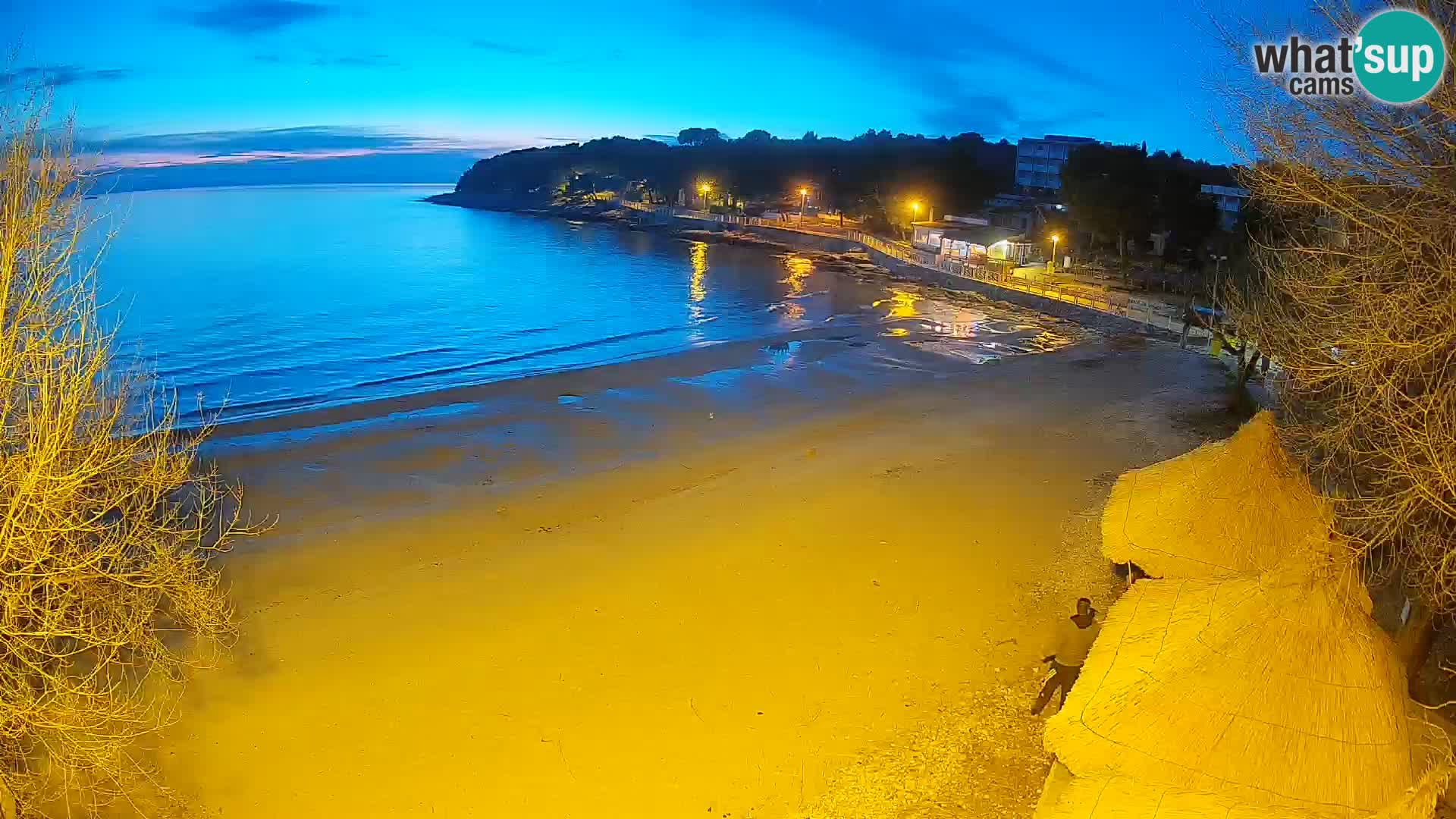 Plaža Slanica Murter – web kamera