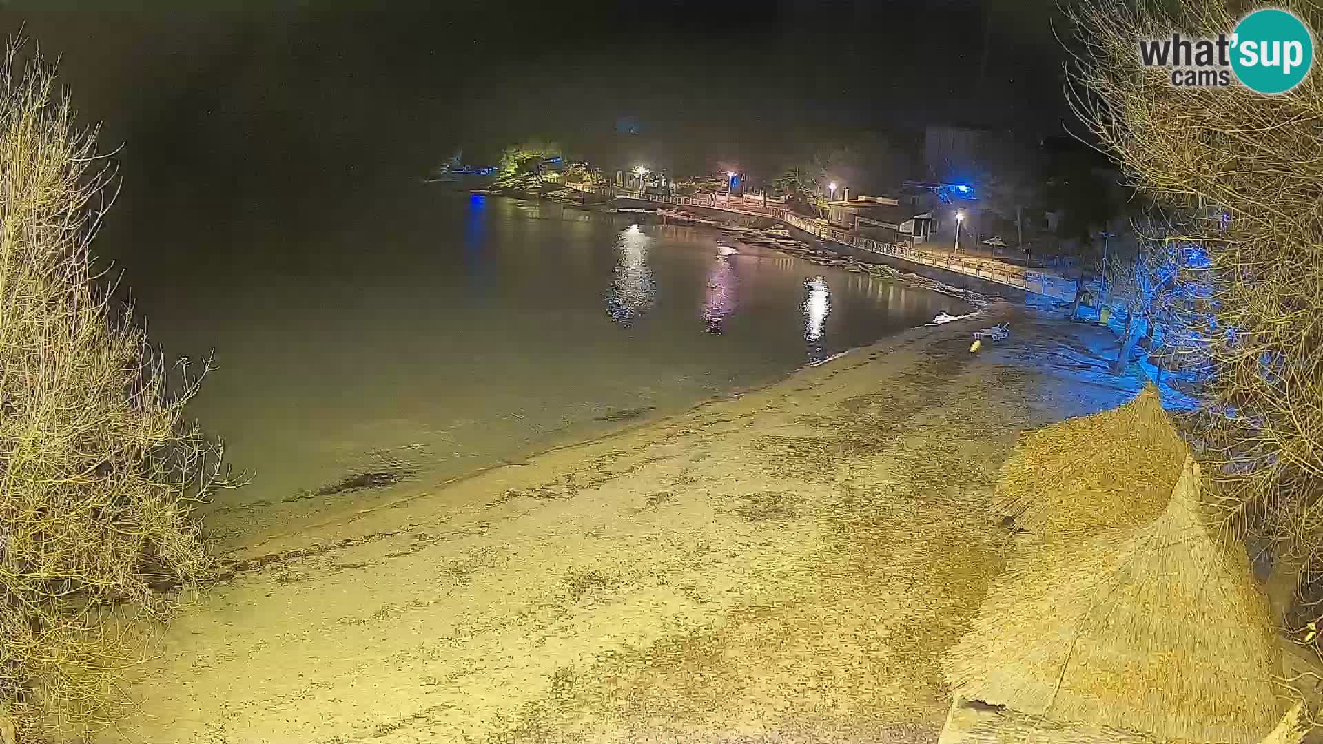 Strand Slanica Murter &#8211; webcam