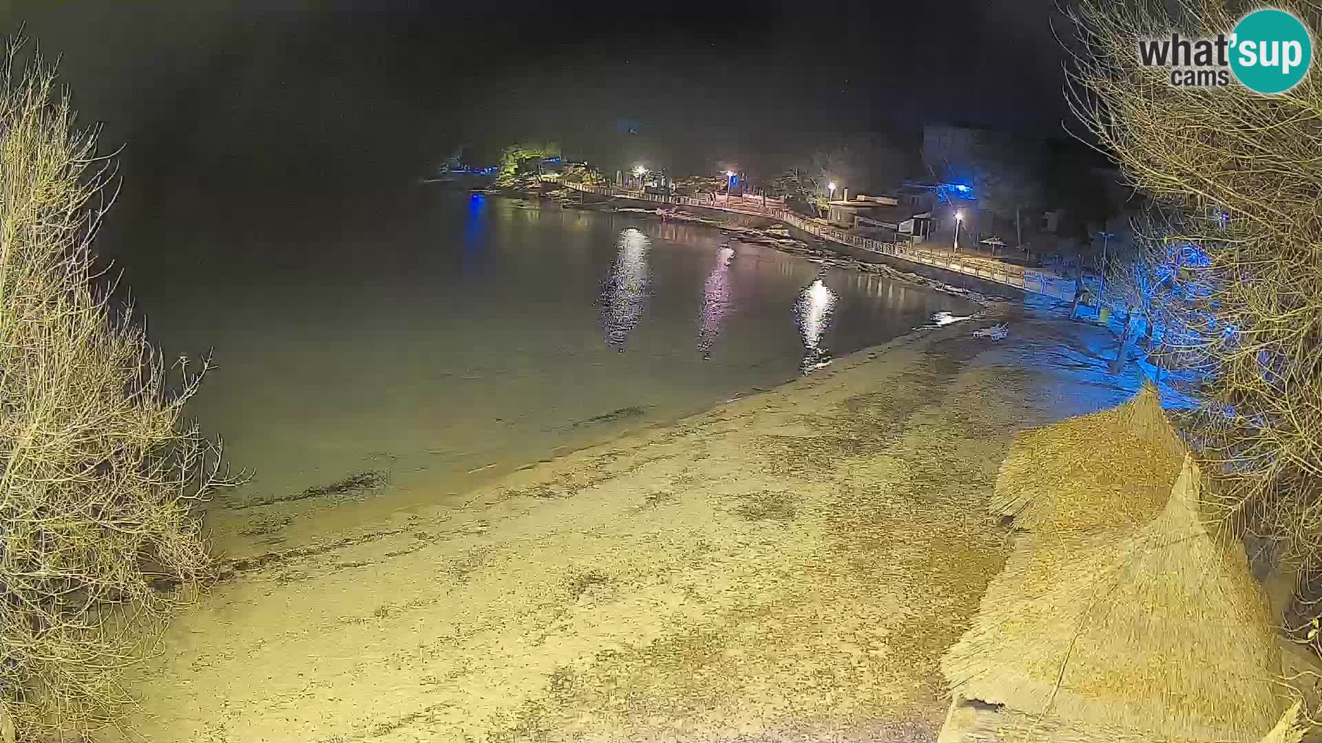 Strand Slanica Murter – webcam