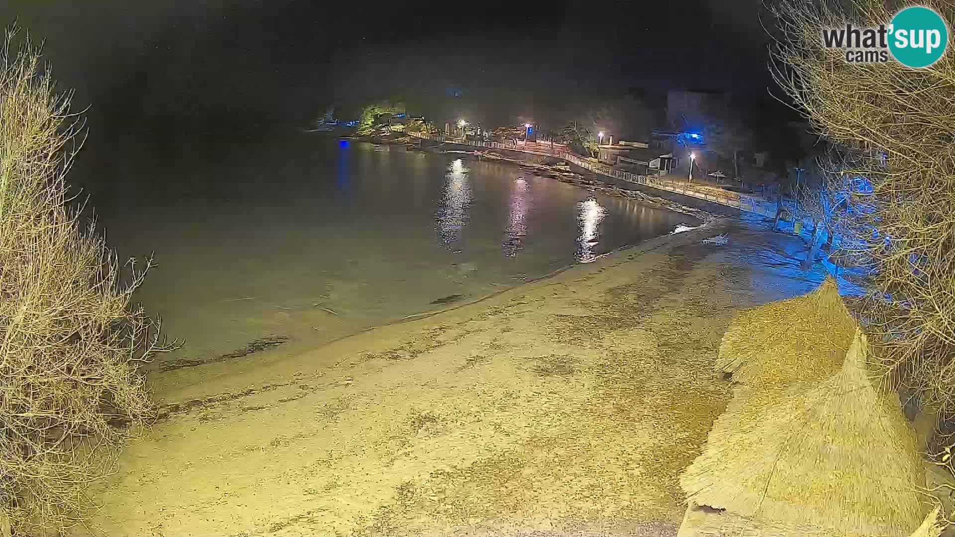 Strand Slanica Murter – webcam