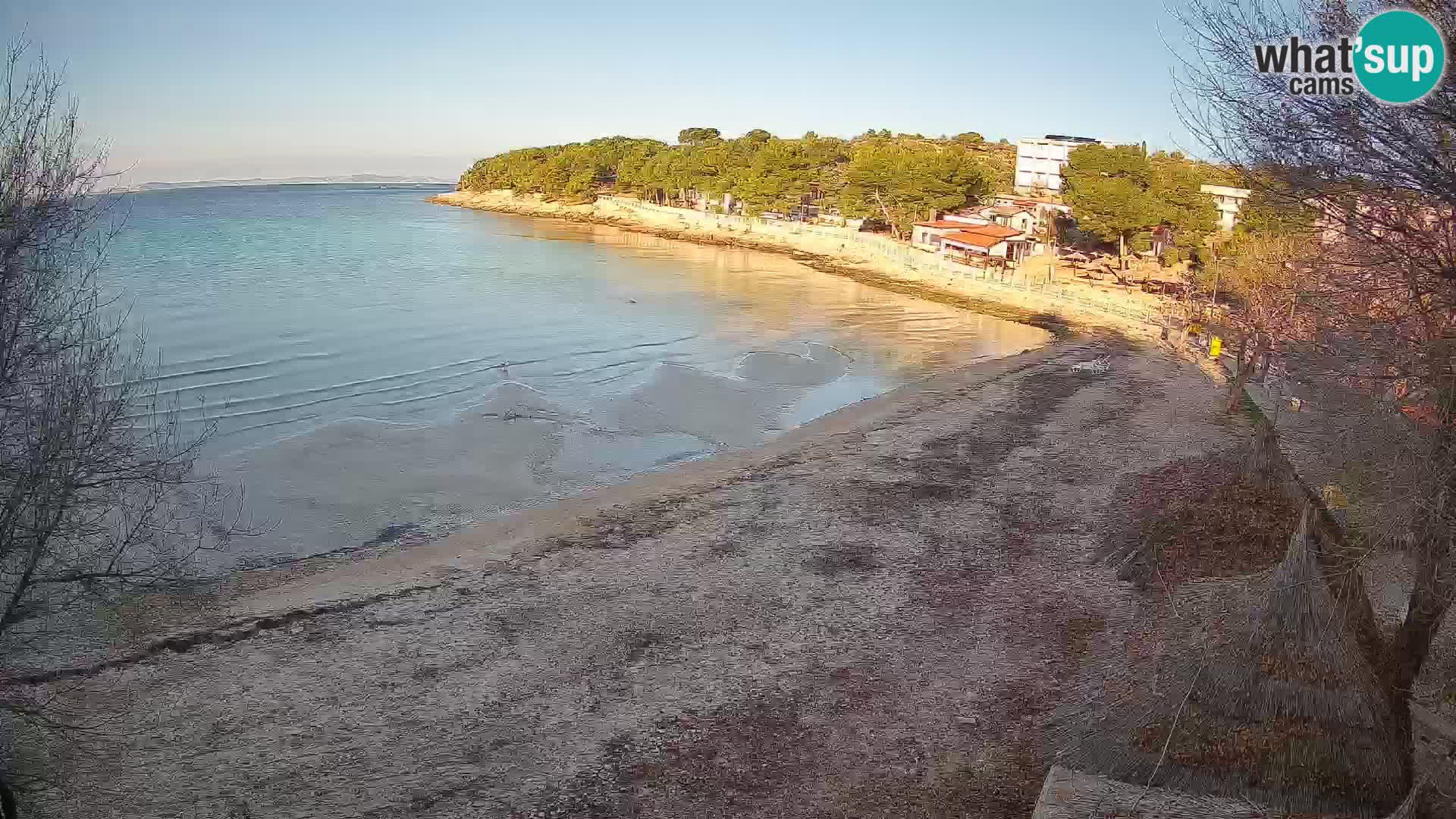 Strand Slanica Murter – webcam