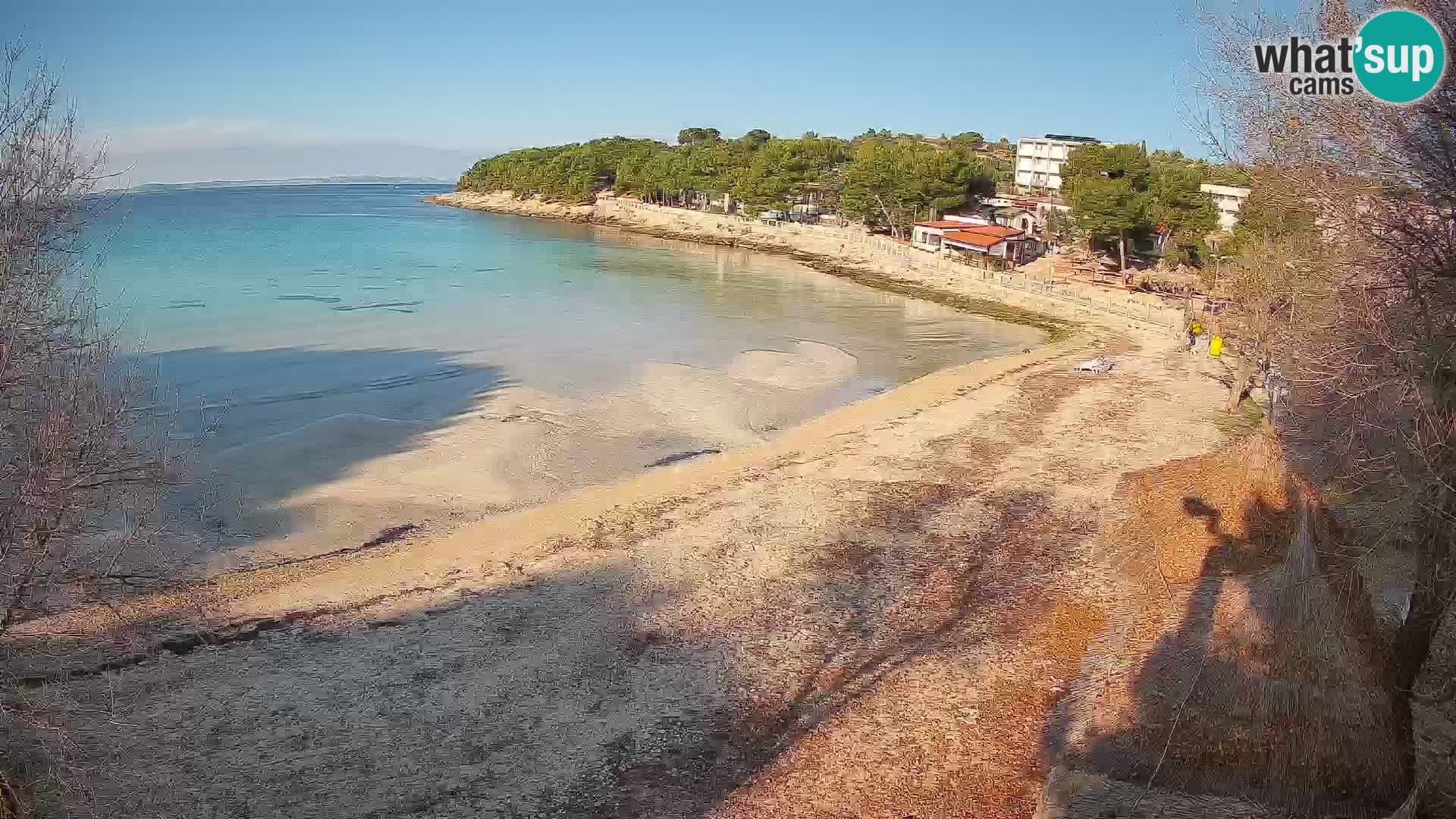 Plaža Slanica Murter – kamera v živo
