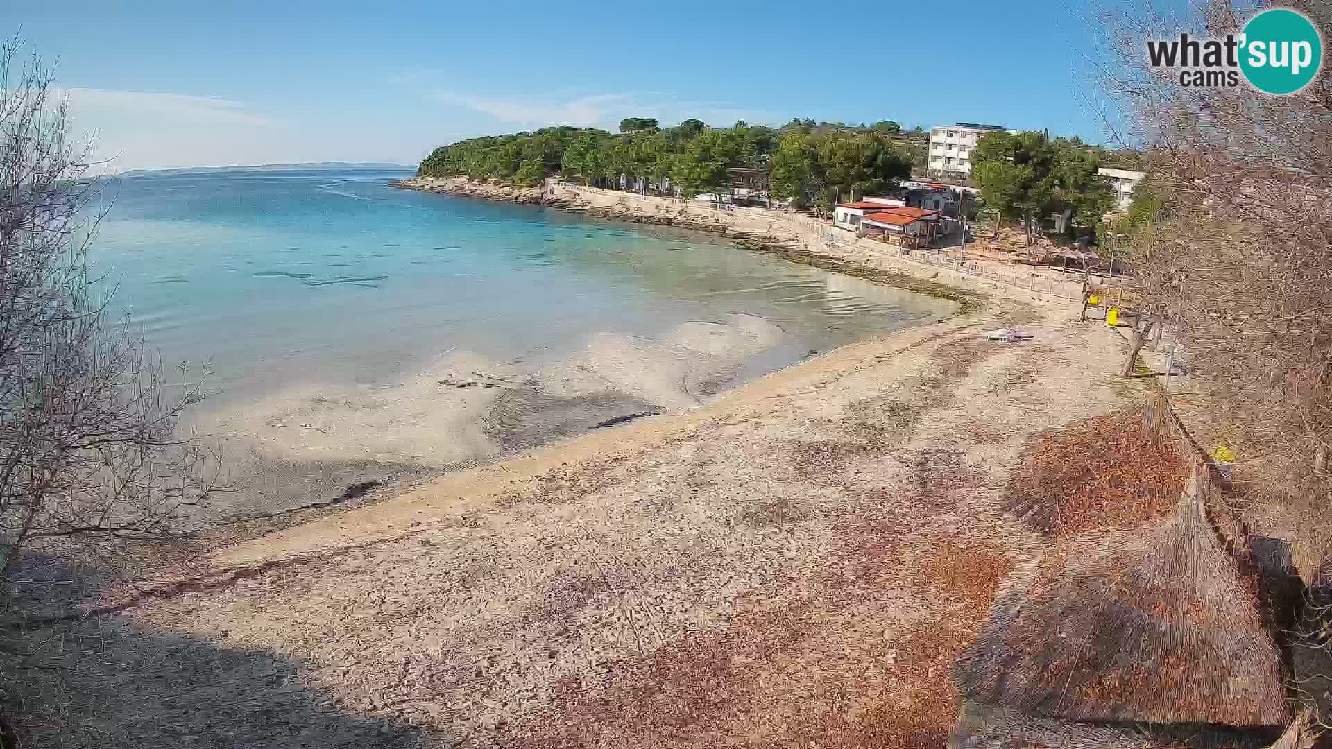 Strand Slanica Murter – webcam