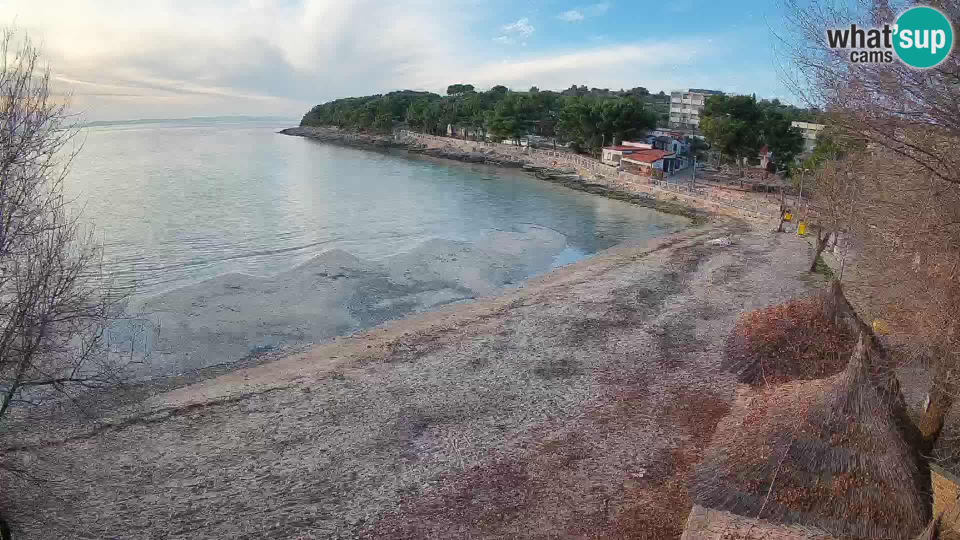Plaža Slanica Murter – kamera v živo