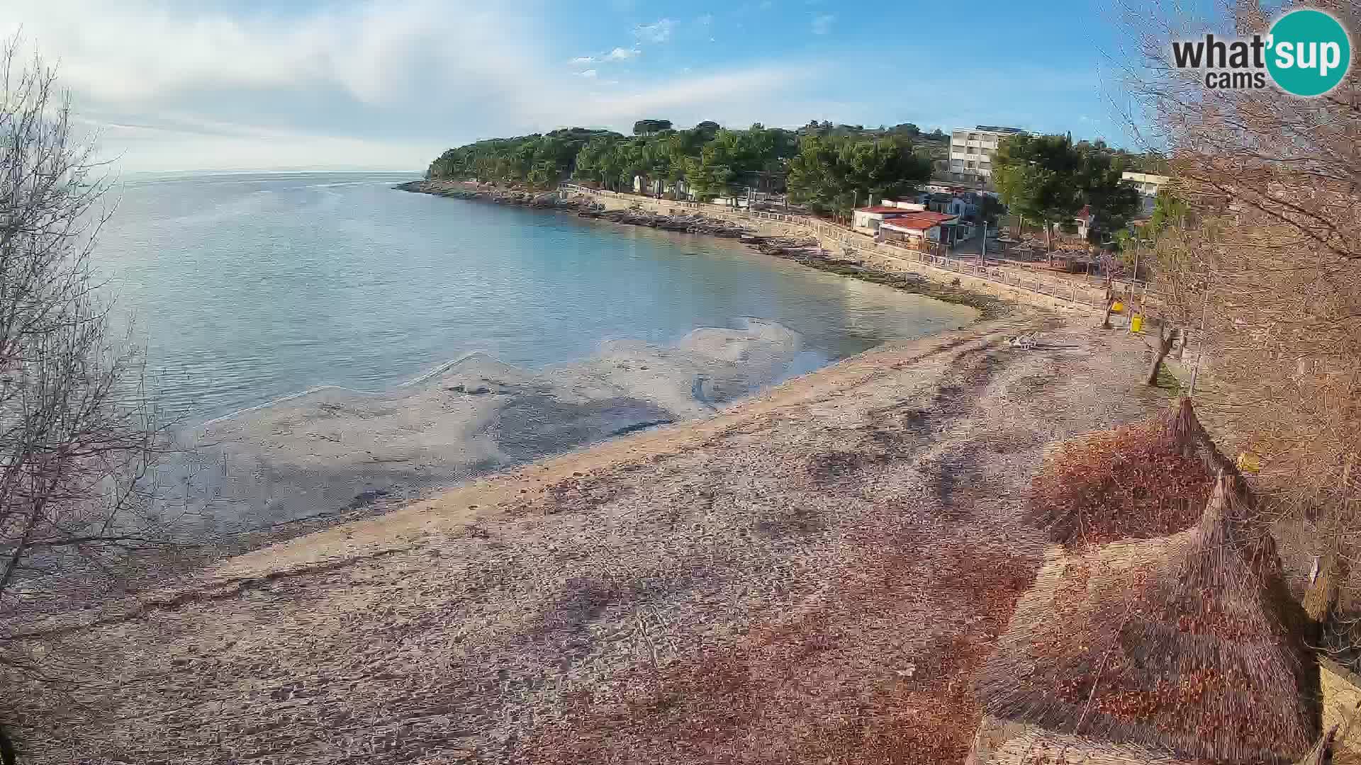 Plaža Slanica Murter – kamera v živo