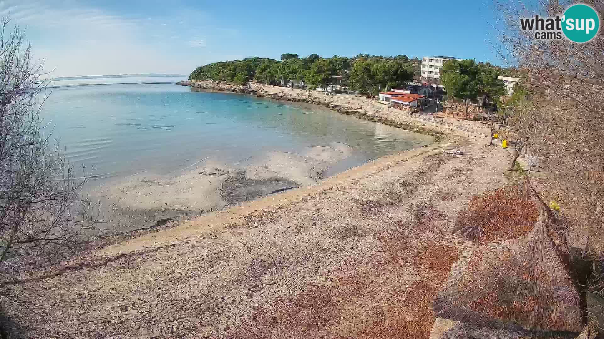 Plaža Slanica Murter – kamera v živo