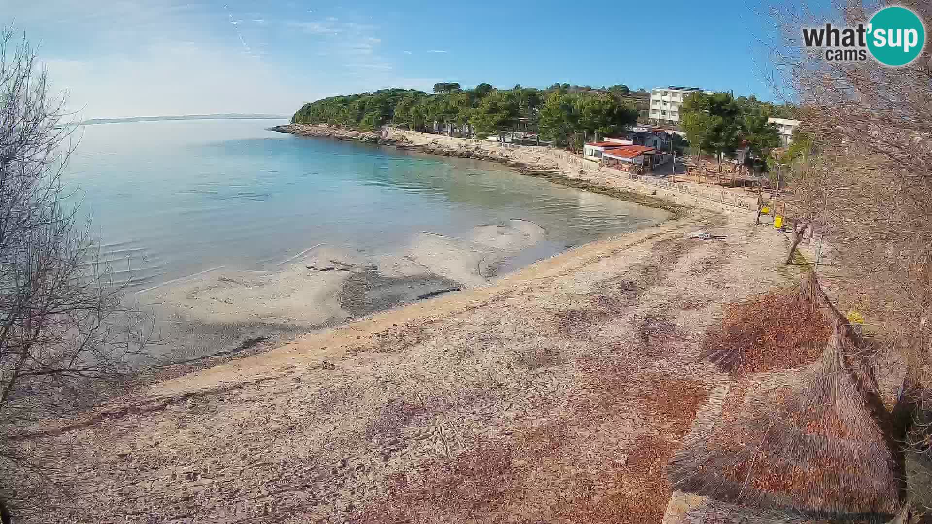 Plaža Slanica Murter – kamera v živo