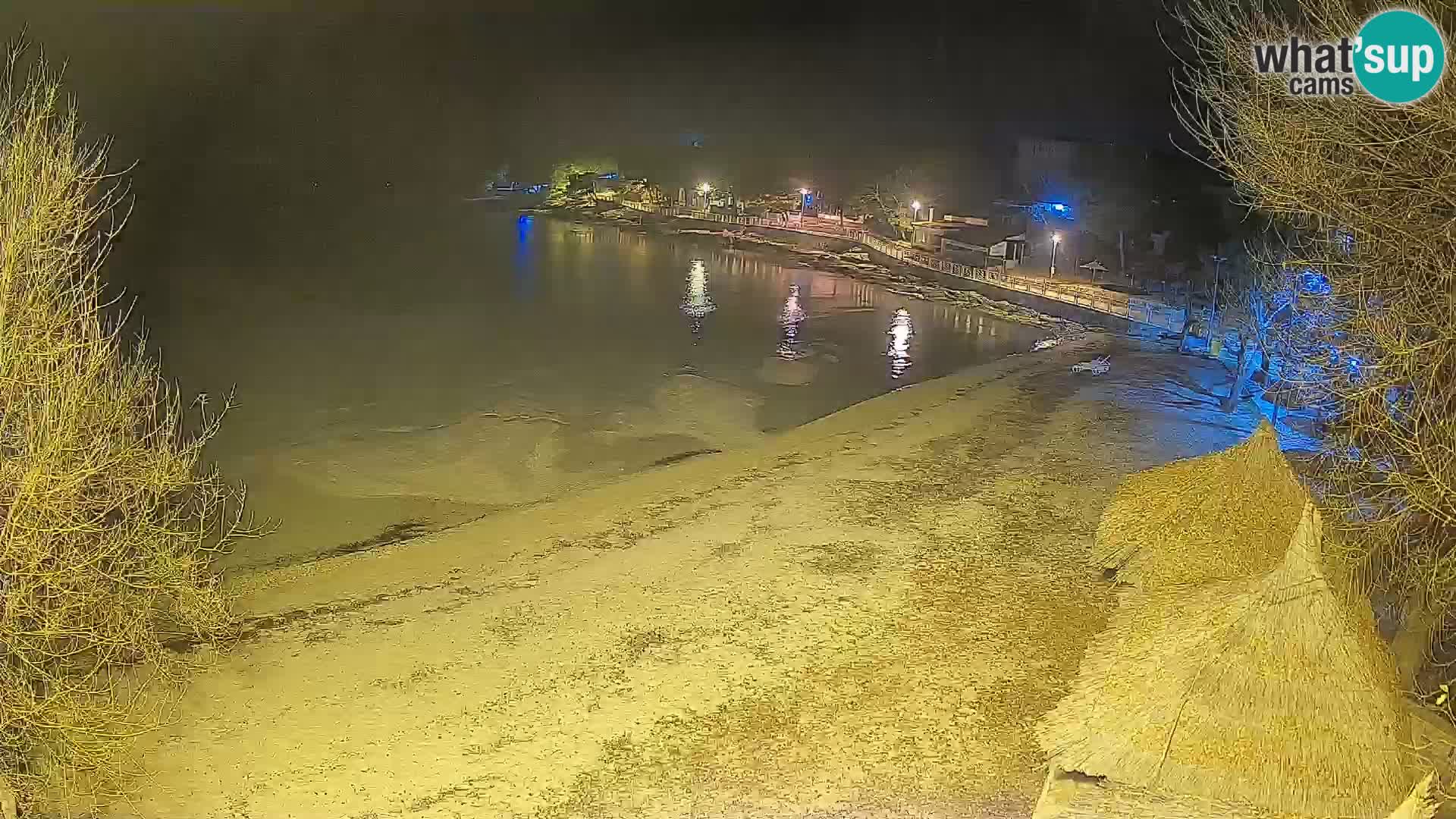 Strand Slanica Murter – webcam