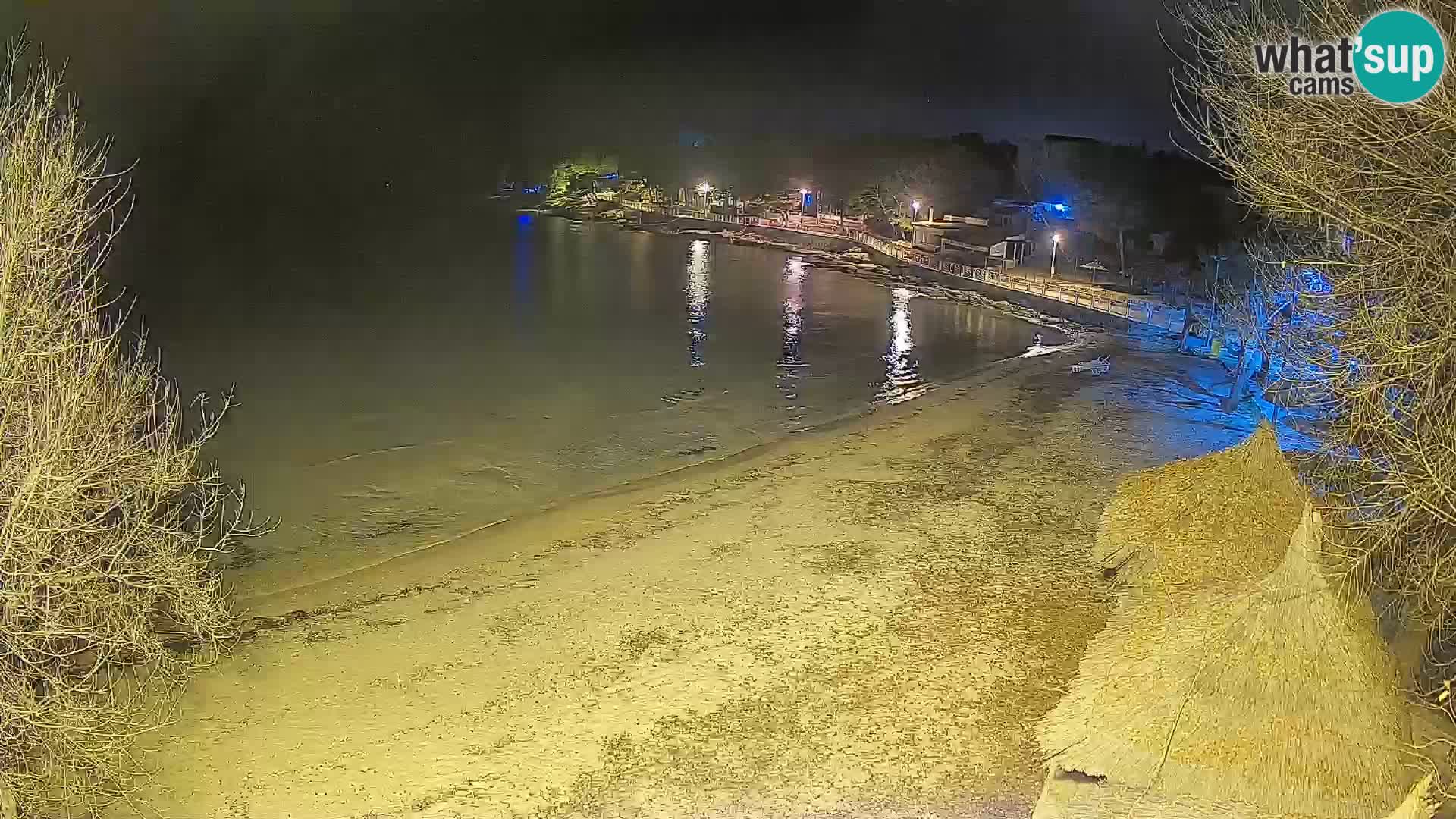 Strand Slanica Murter – webcam