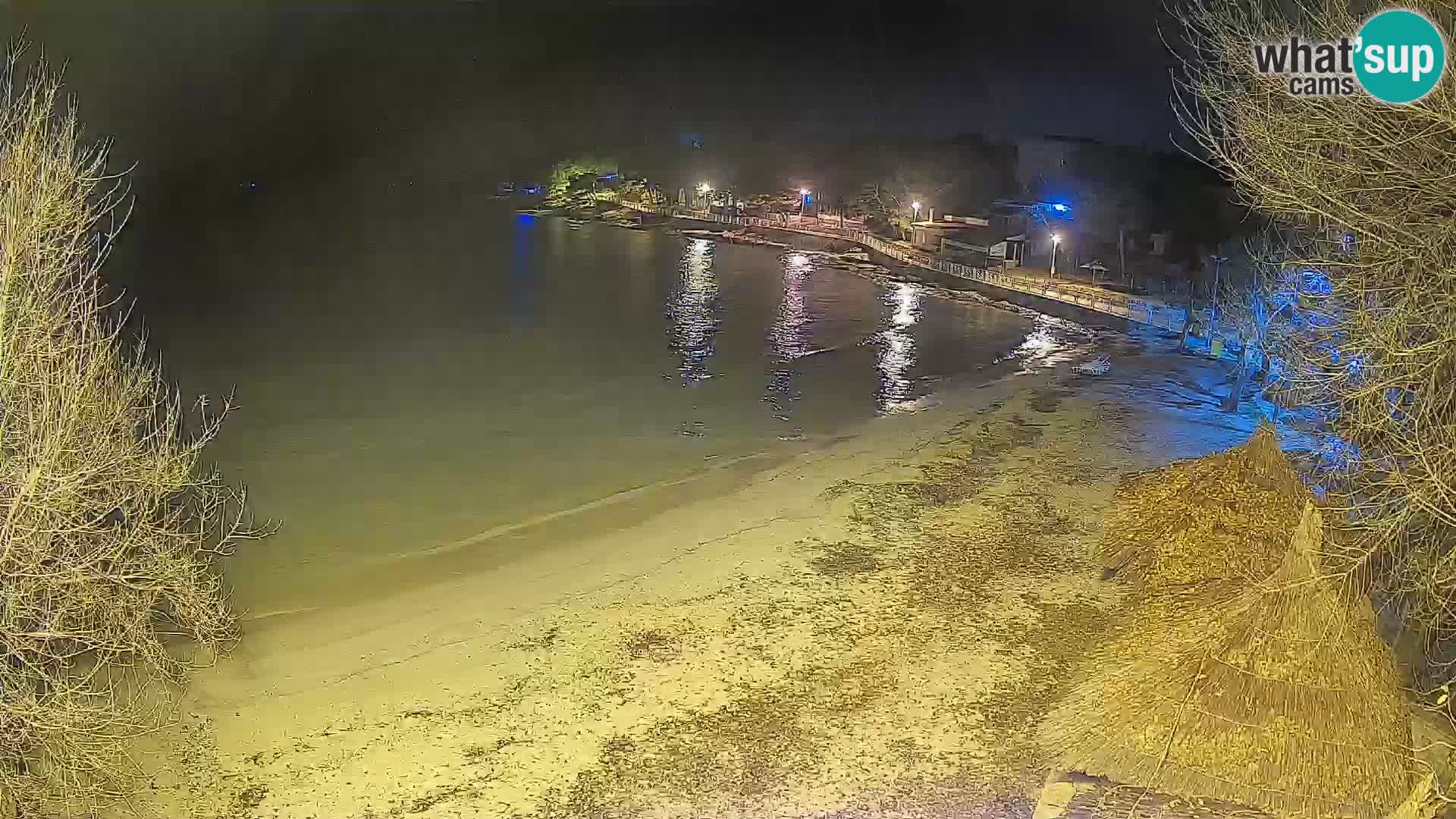 Plaža Slanica Murter – web kamera