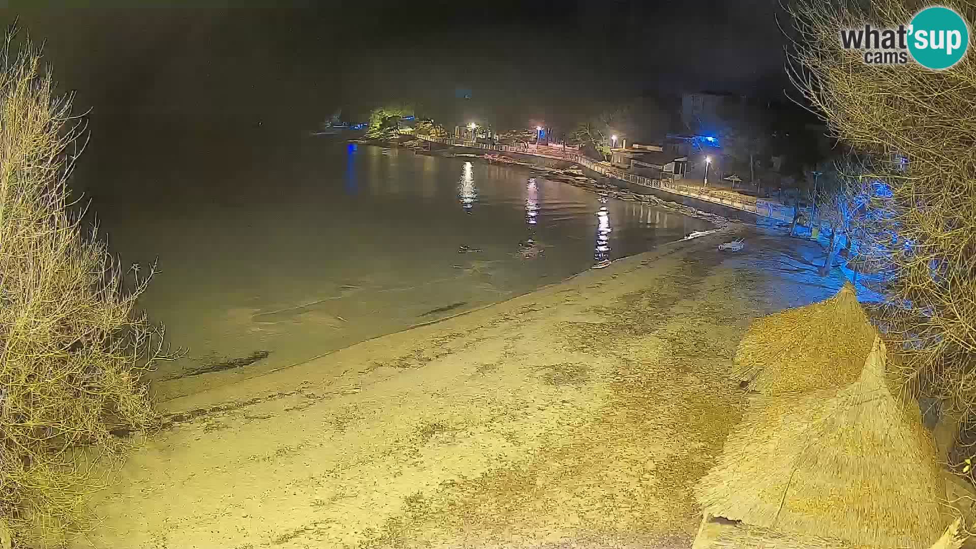 Strand Slanica Murter – webcam
