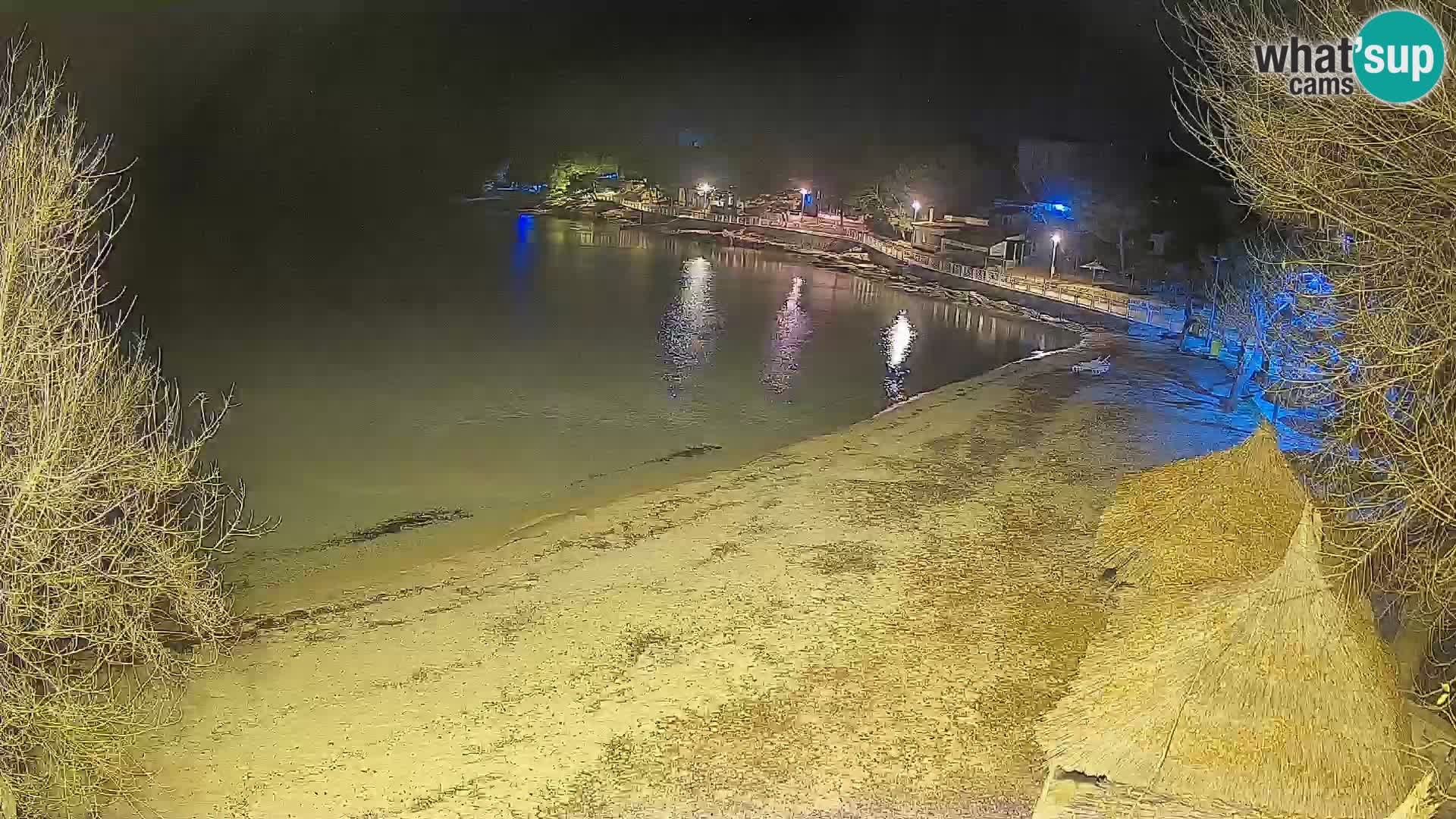 Strand Slanica Murter – webcam
