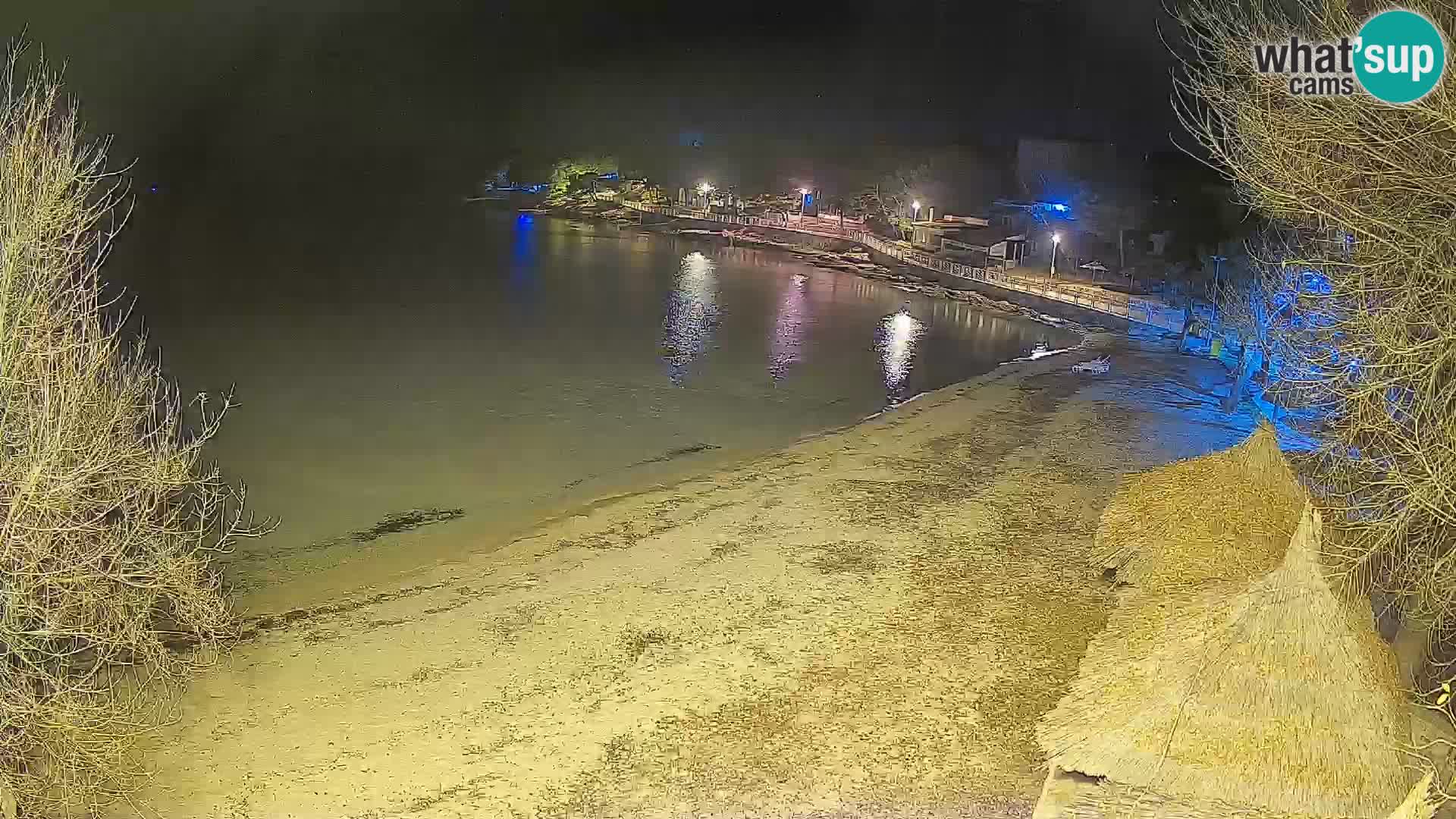 Strand Slanica Murter – webcam