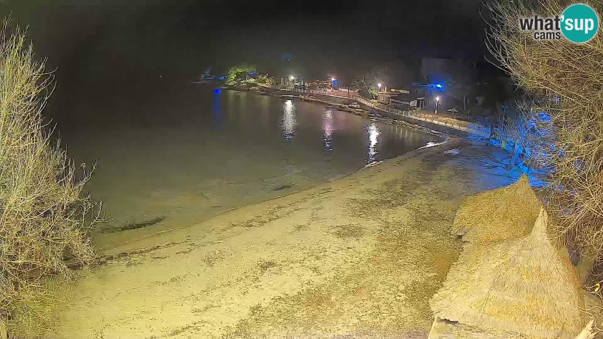 Strand Slanica Murter – webcam