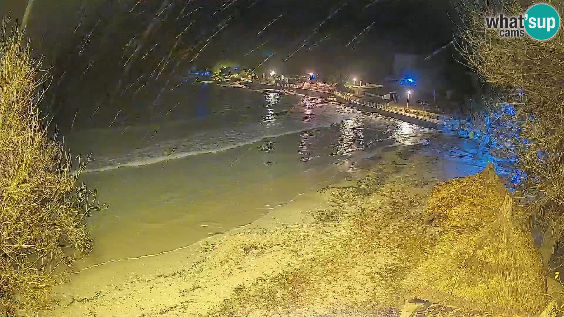 Plaža Slanica Murter – kamera v živo