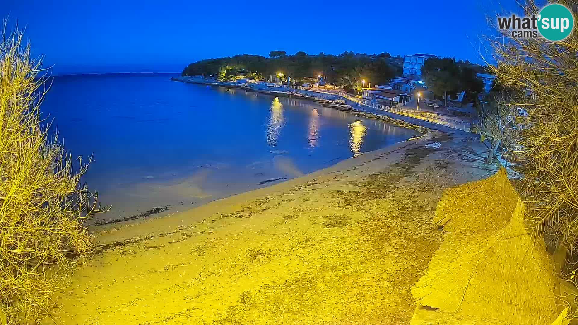 Strand Slanica Murter – webcam