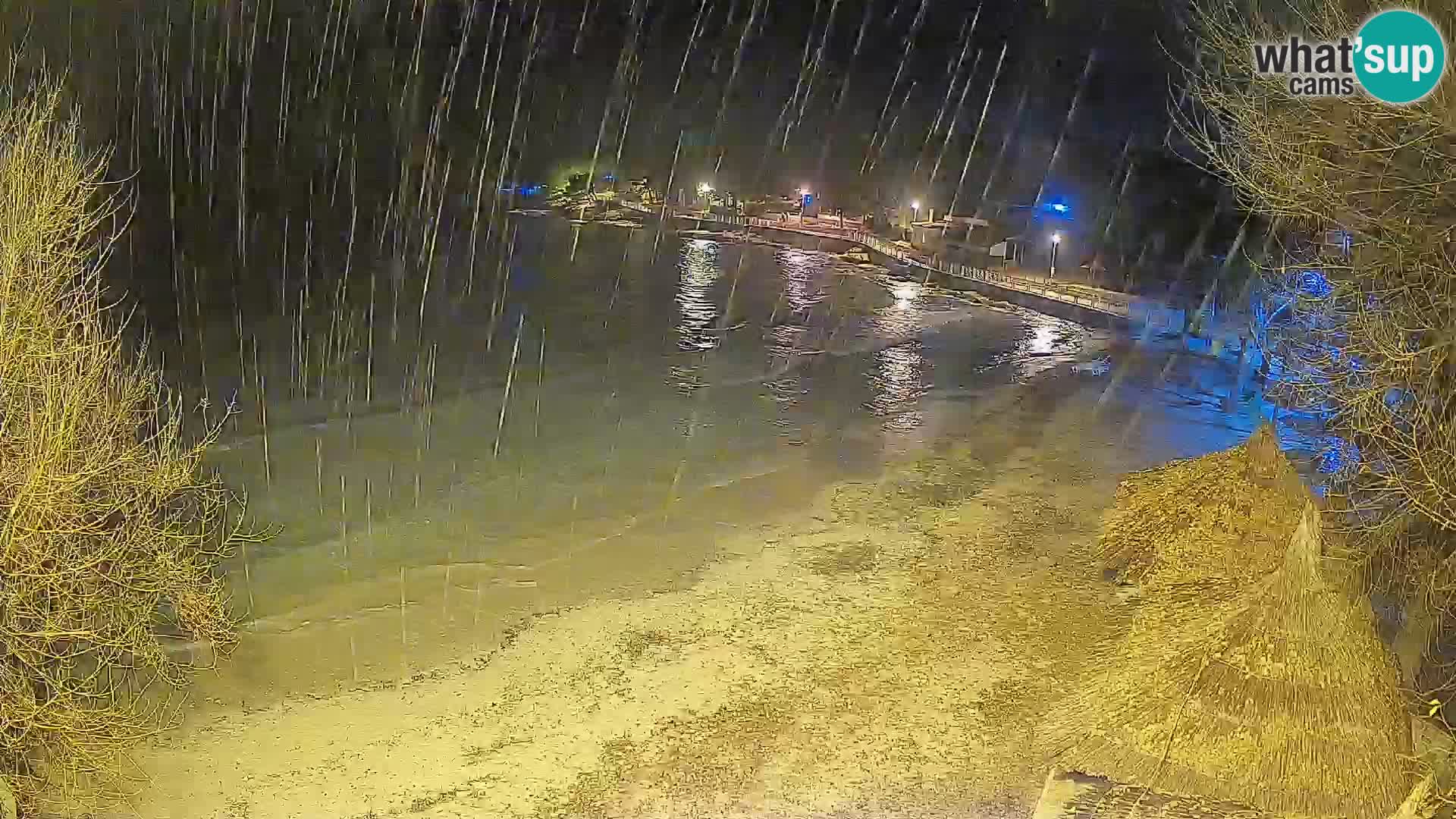 Strand Slanica Murter – webcam