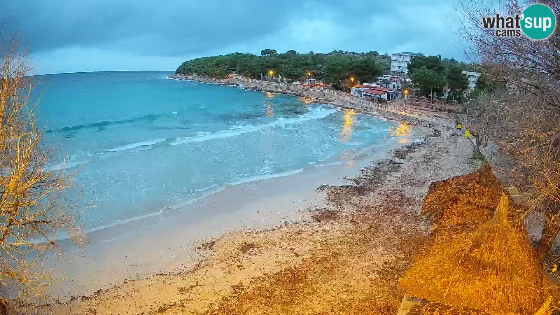 Plaža Slanica Murter – kamera v živo