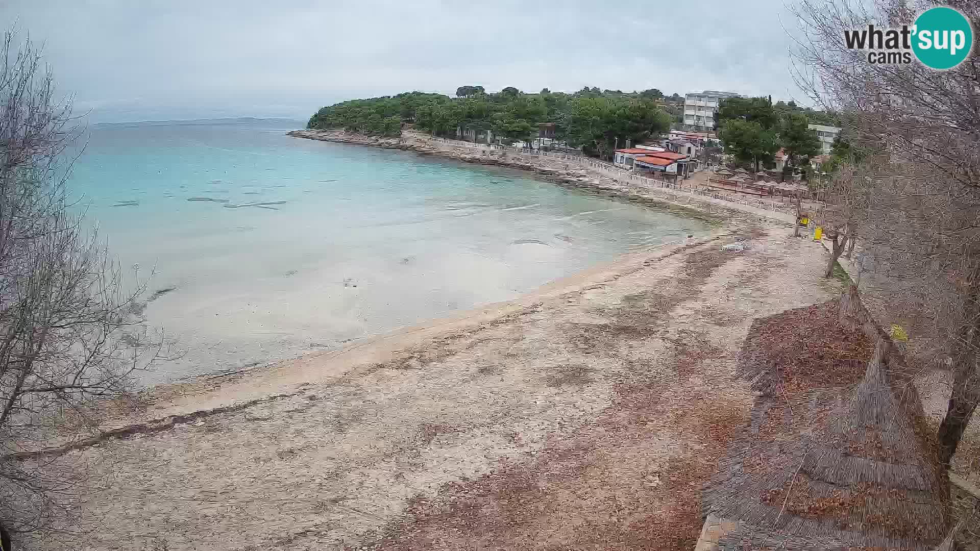 Plaža Slanica Murter – web kamera