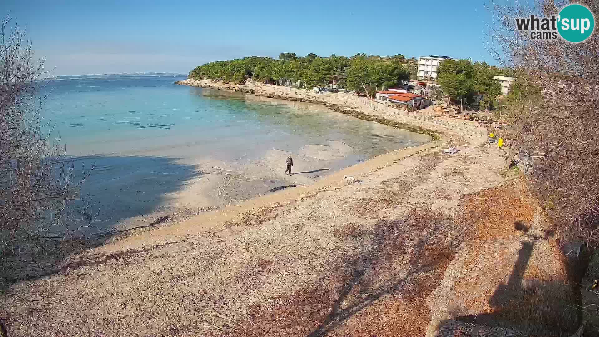 Strand Slanica Murter – webcam