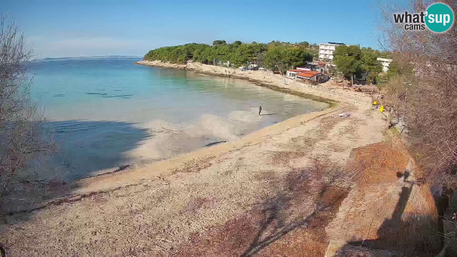 Plaža Slanica Murter – kamera v živo