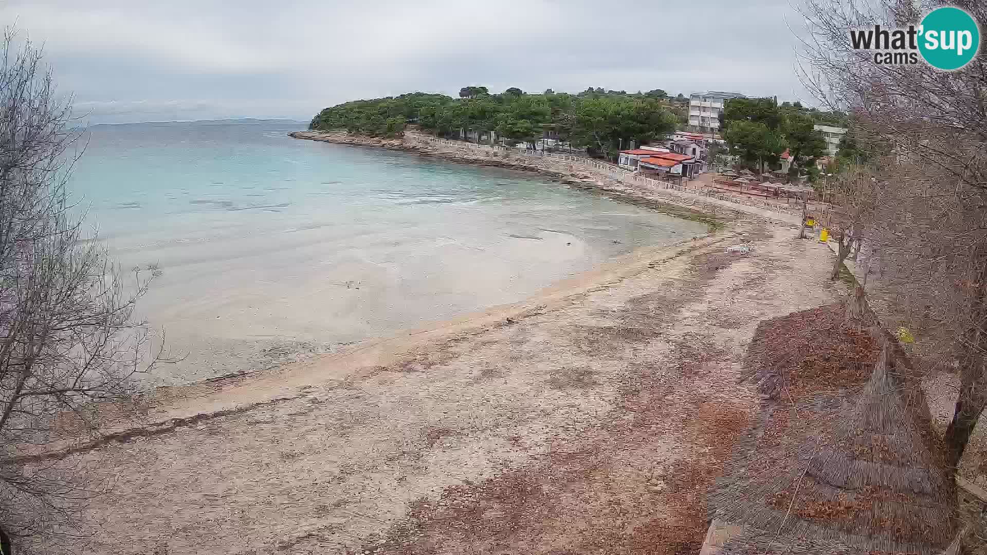 Strand Slanica Murter – webcam