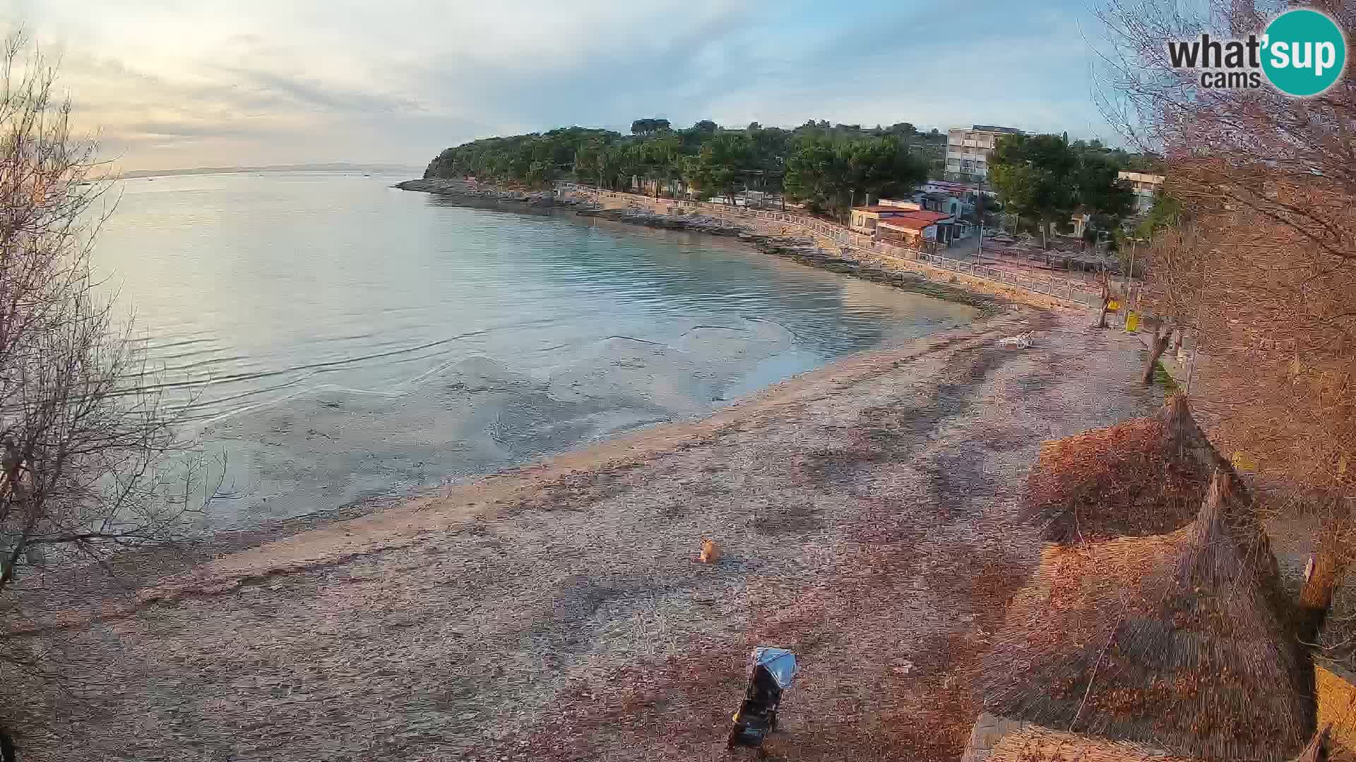 Plaža Slanica Murter – web kamera