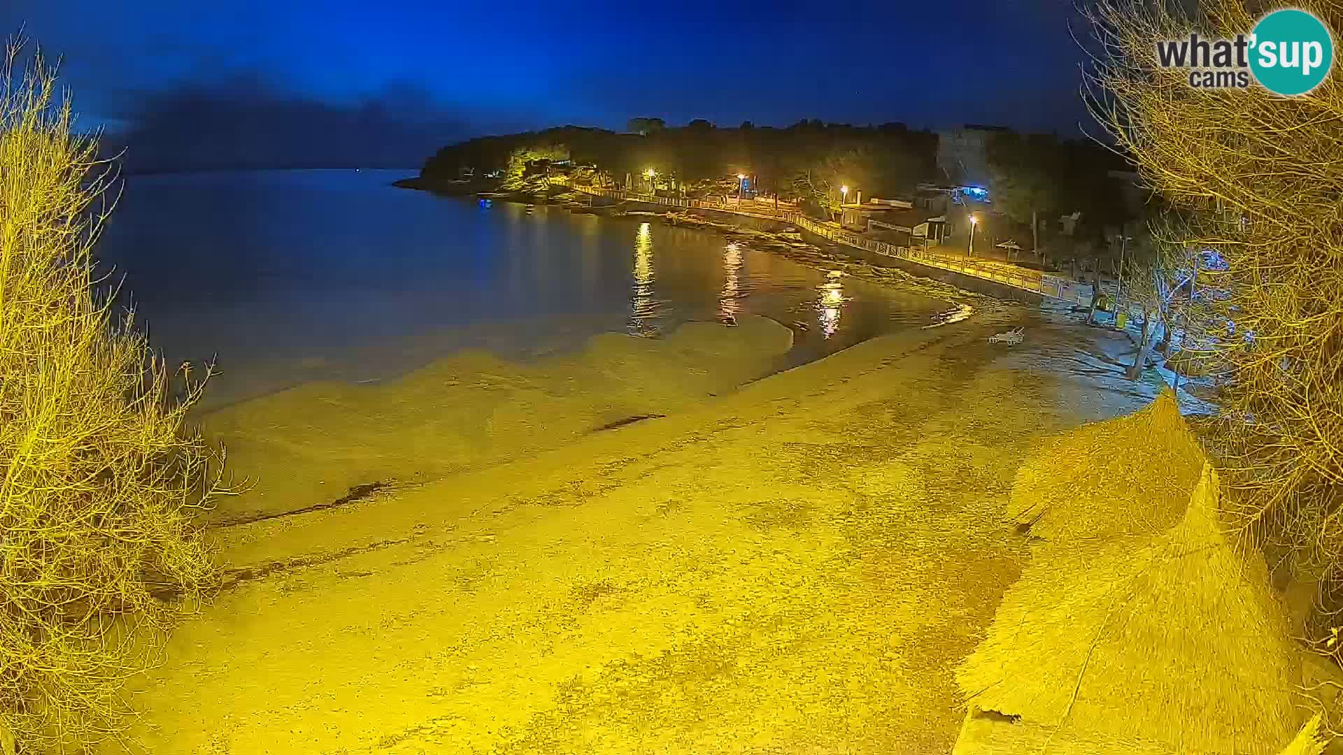 Strand Slanica Murter – webcam