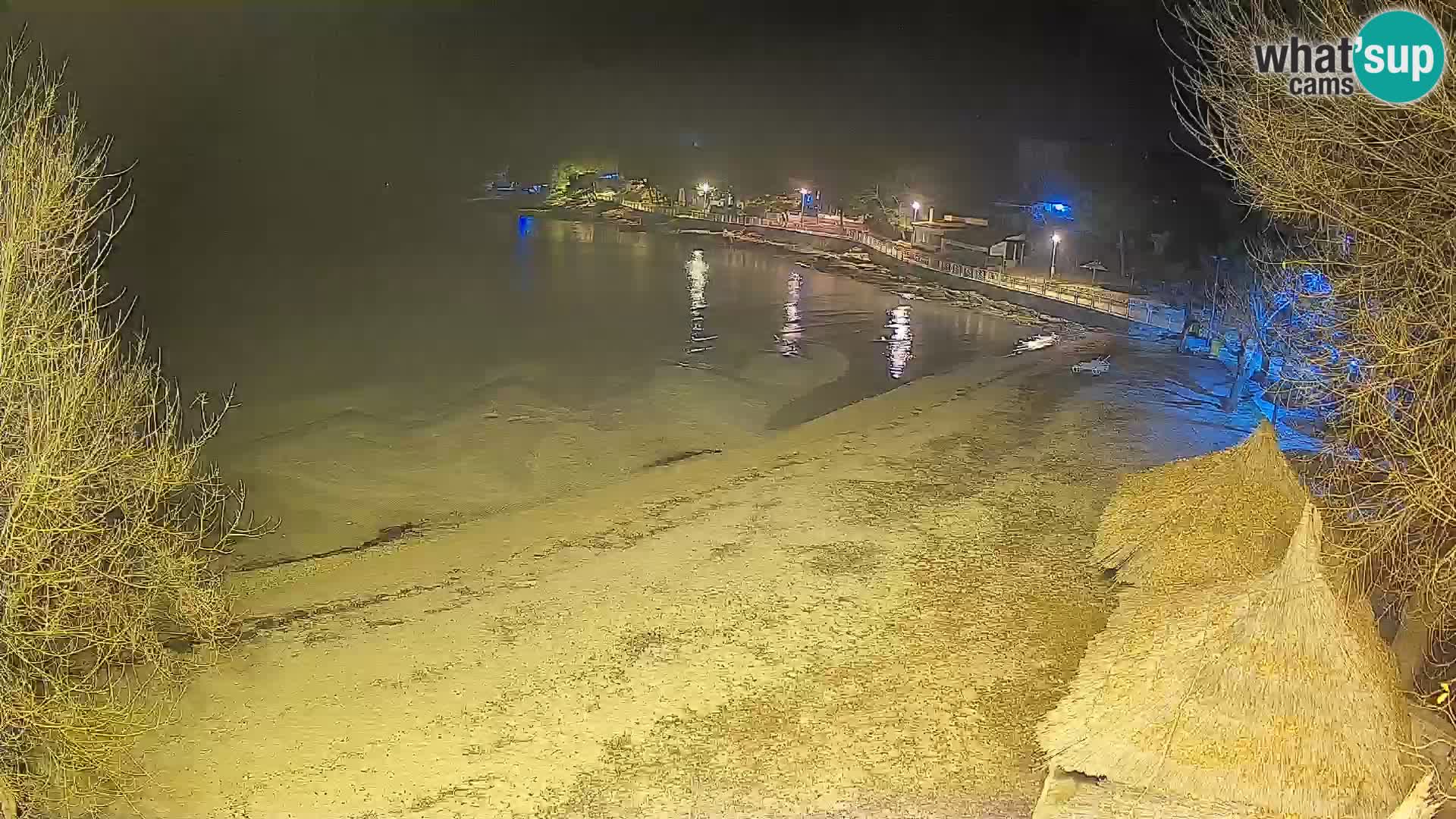 Strand Slanica Murter – webcam