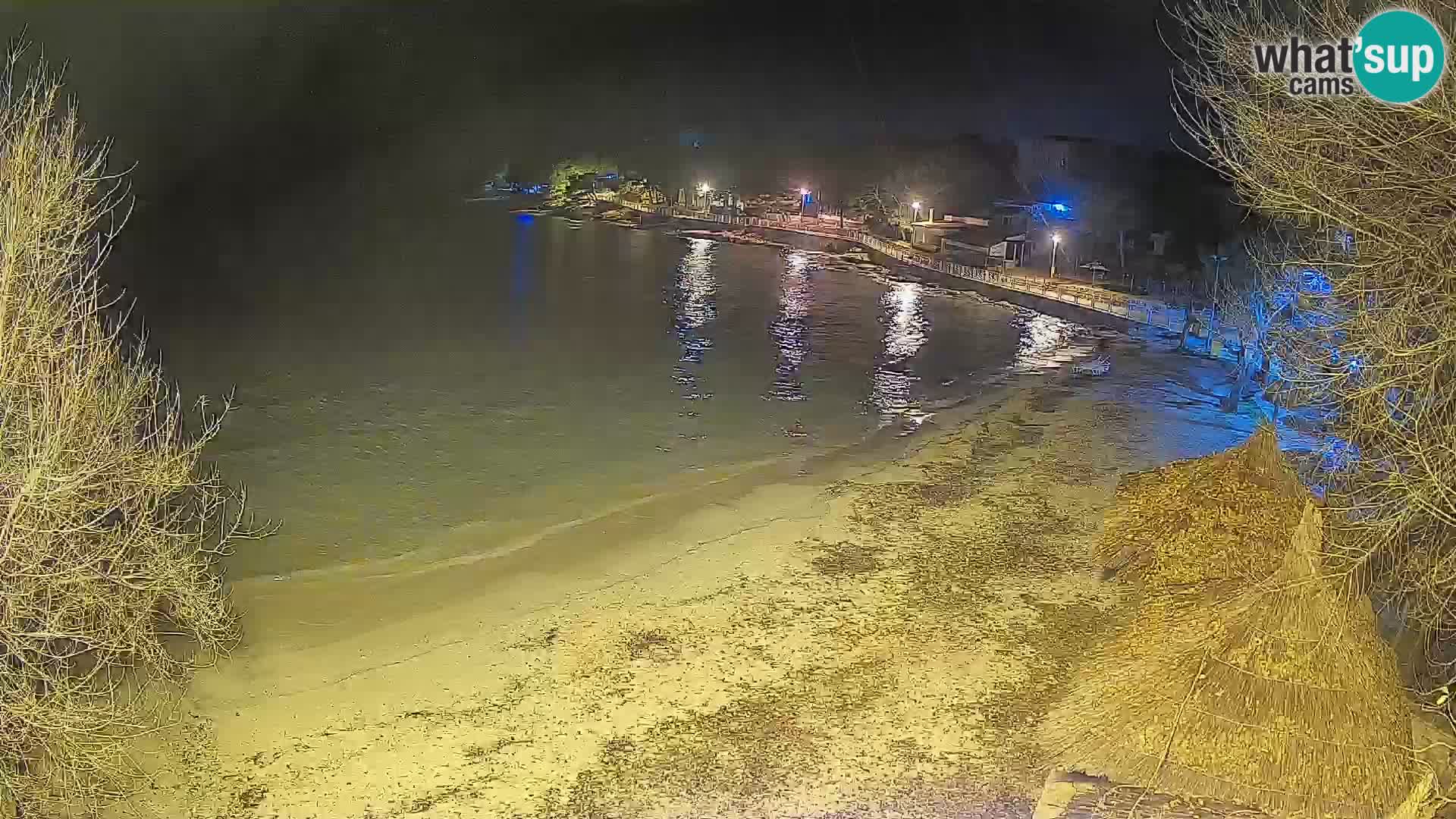 Strand Slanica Murter – webcam