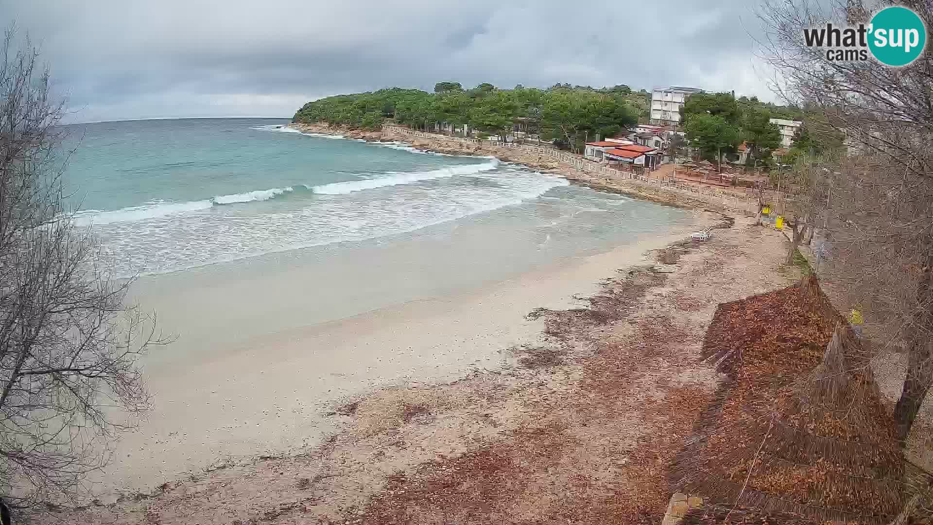 Strand Slanica Murter – webcam