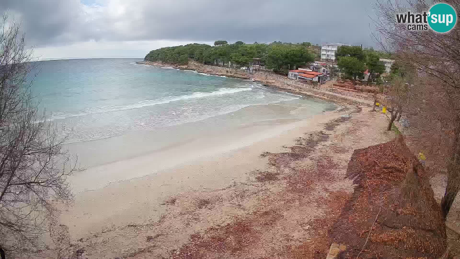 Strand Slanica Murter – webcam