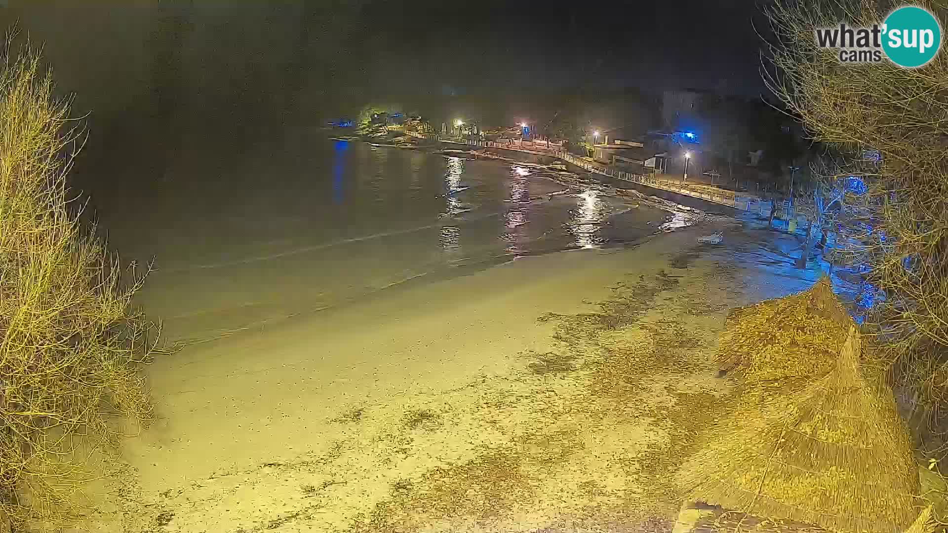 Strand Slanica Murter – webcam