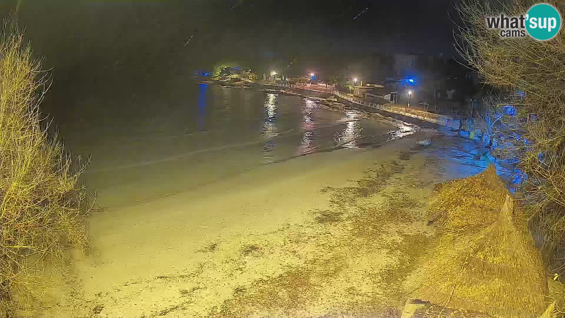 Strand Slanica Murter – webcam