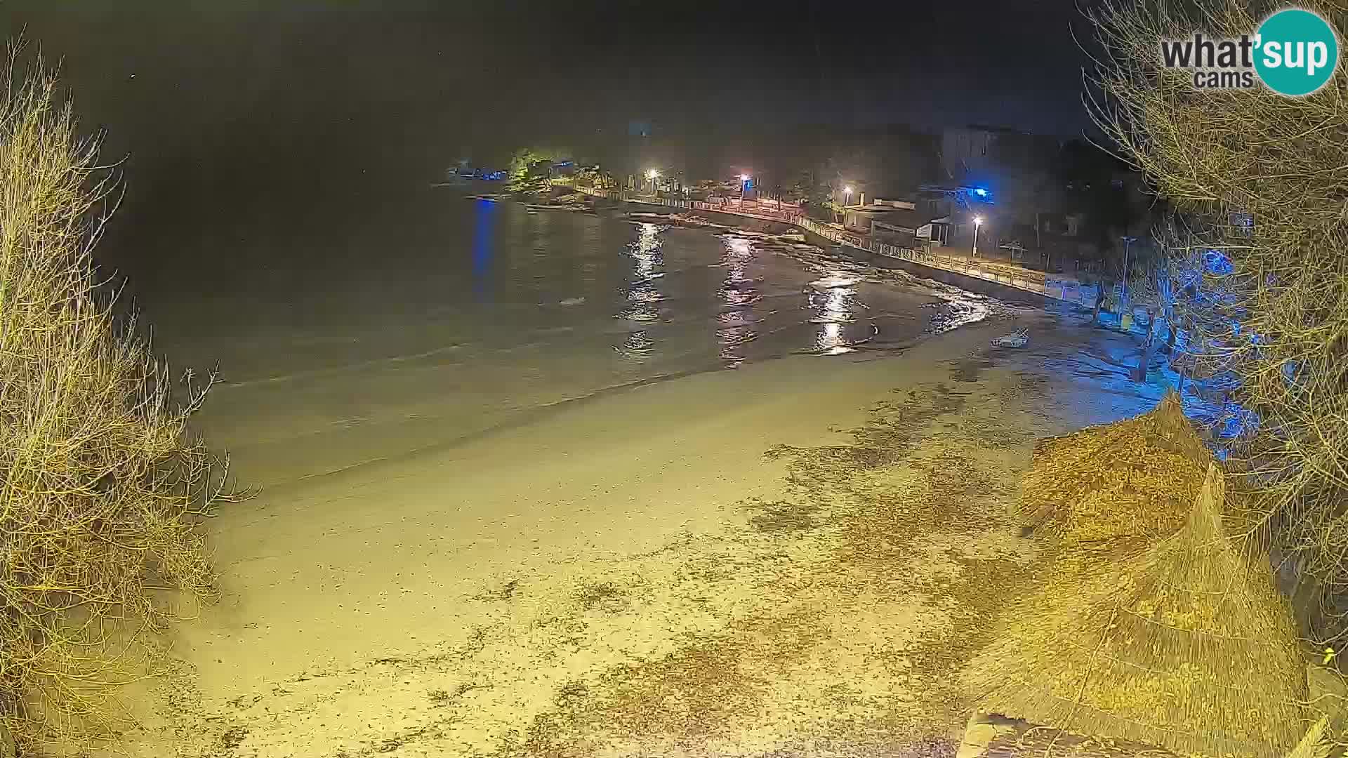 Strand Slanica Murter – webcam