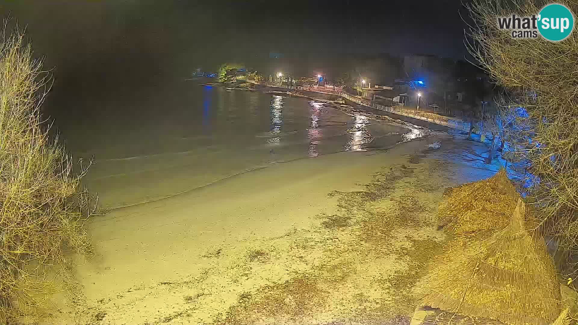 Plaža Slanica Murter – web kamera