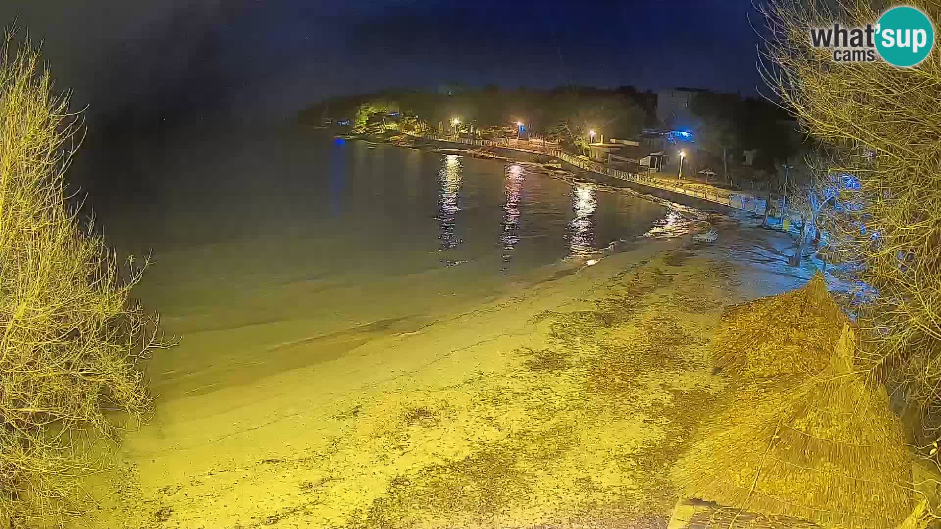 Plaža Slanica Murter – web kamera