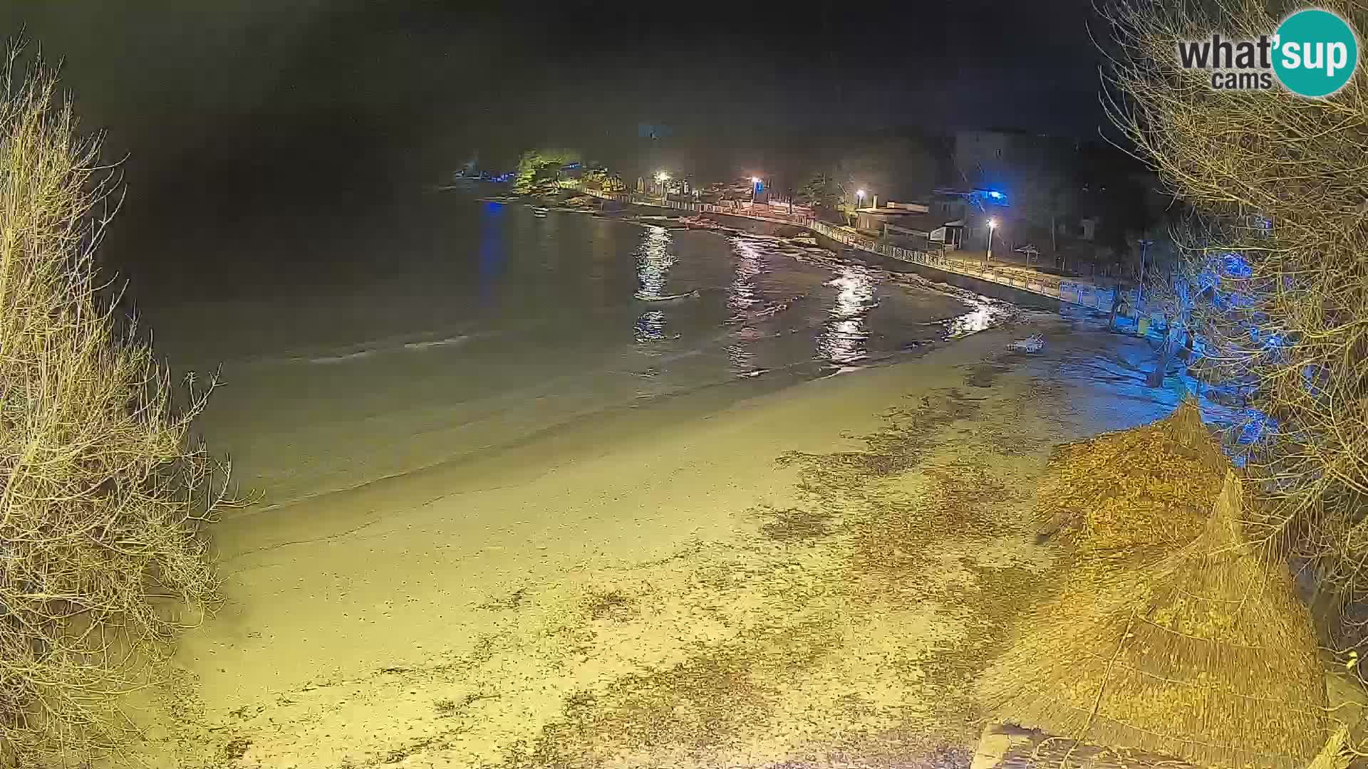 Strand Slanica Murter – webcam