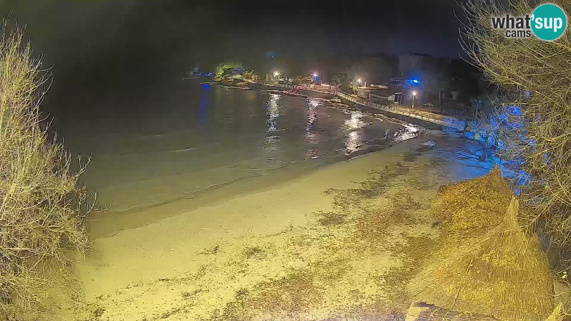 Strand Slanica Murter – webcam